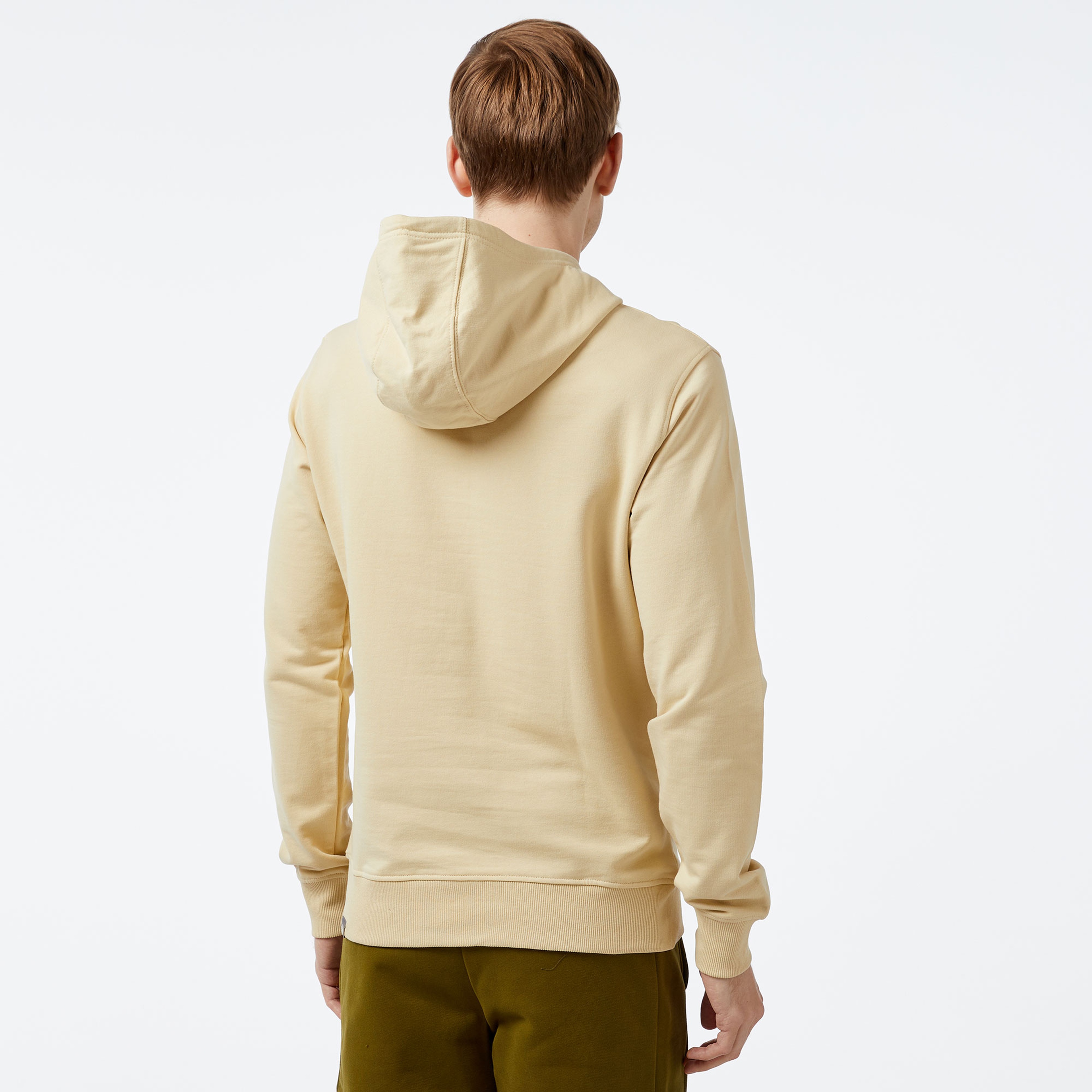 The North Face Light Drew Peak Pullover Hoodie Erkek Krem Rengi Sweatshirt