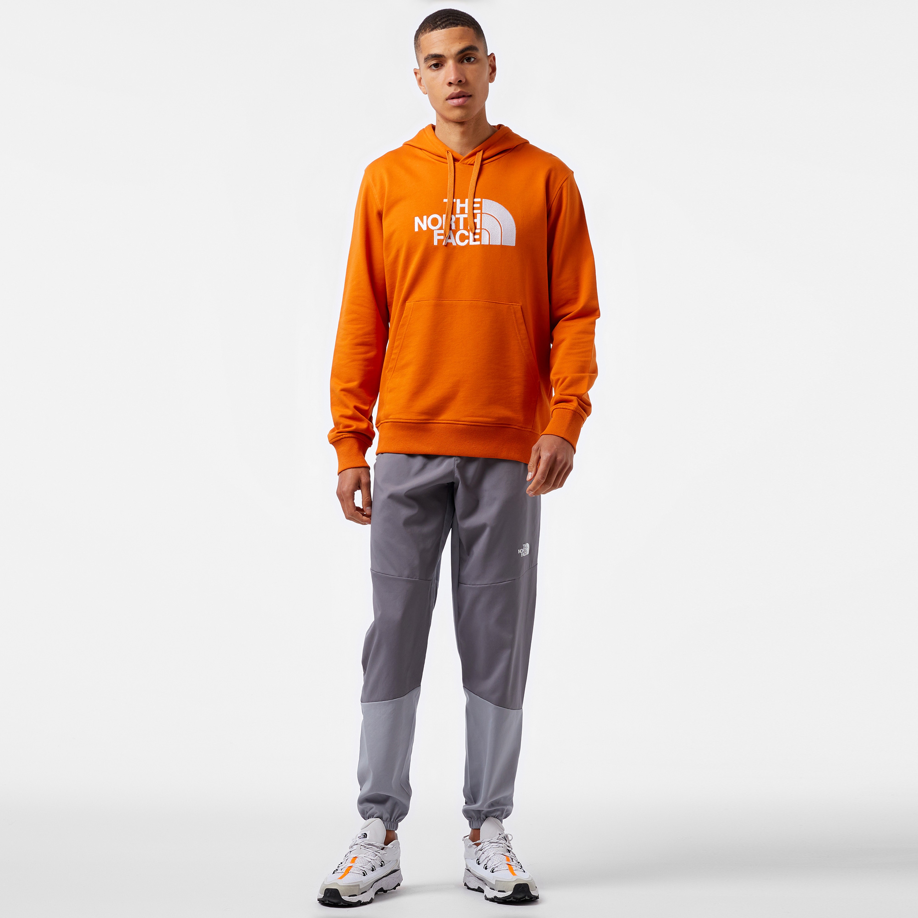 The North Face Light Drew Peak Pullover Erkek Turuncu Hoodie