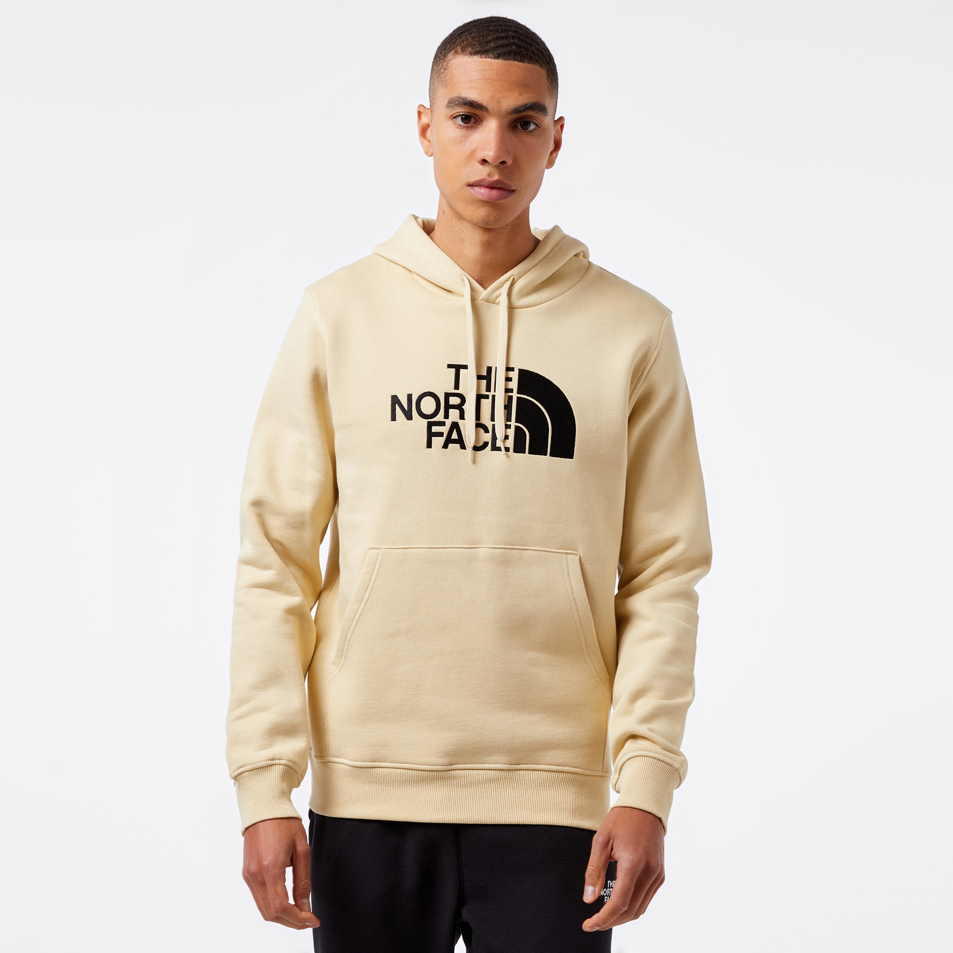 The North Face Drew Peak Pullover Erkek Krem Sweatshirt