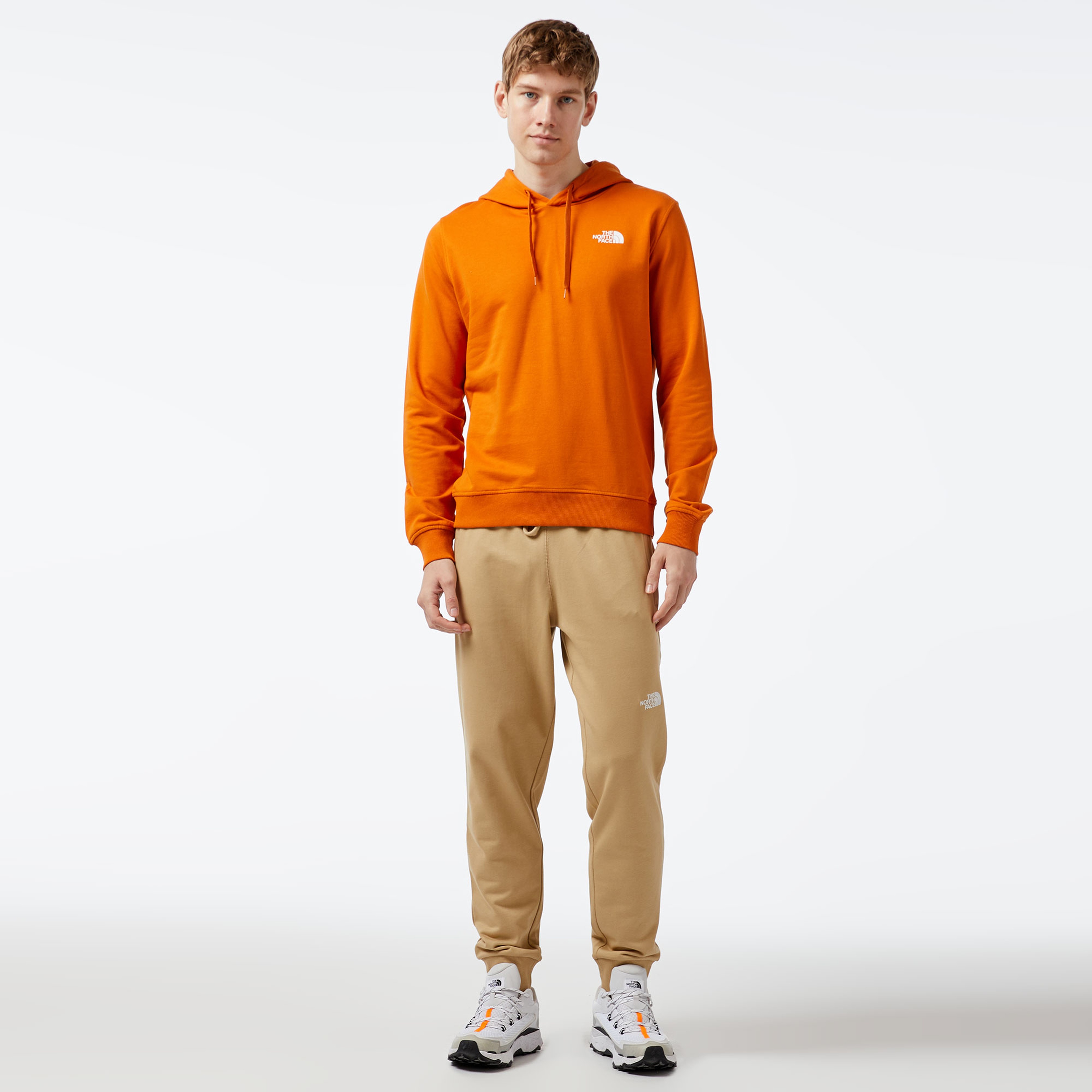 The North Face Seasonal Drew Peak Pullover Light Erkek Turuncu Sweatshirt