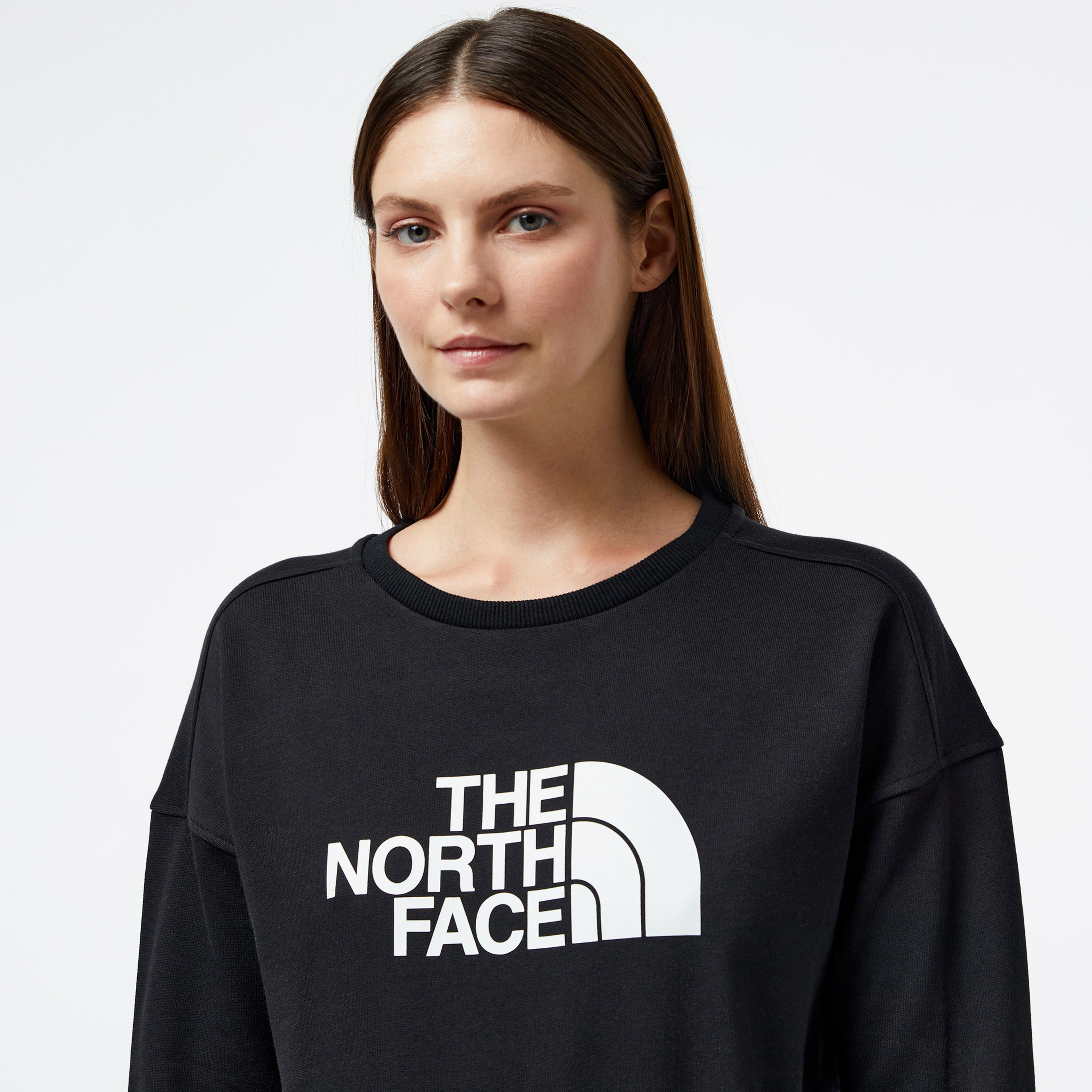 The North Face Light Drew Peak Kadın Siyah Sweatshirt
