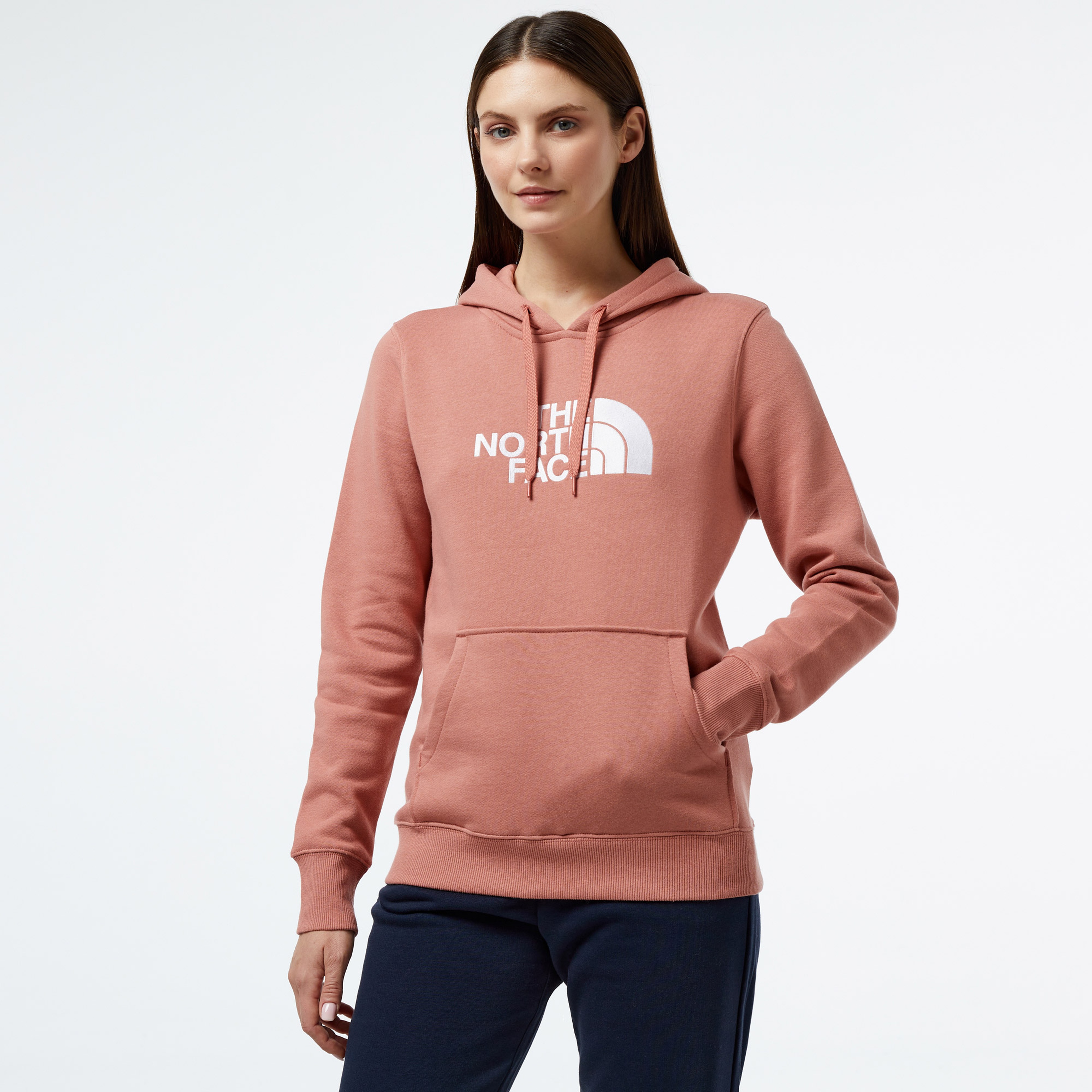 The North Face Drew Peak Pullover Kadın Turuncu Hoodie