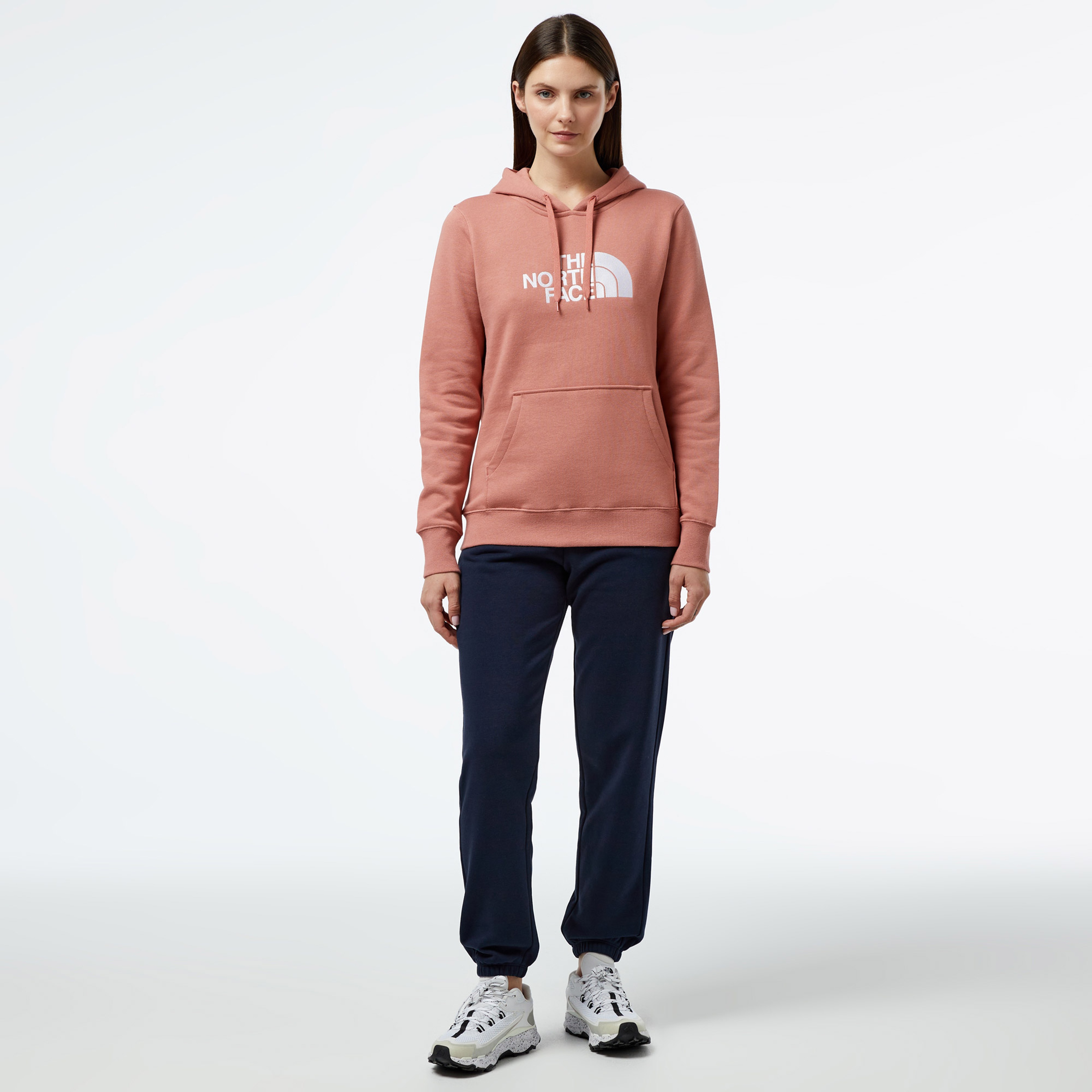 The North Face Drew Peak Pullover Kadın Turuncu Hoodie