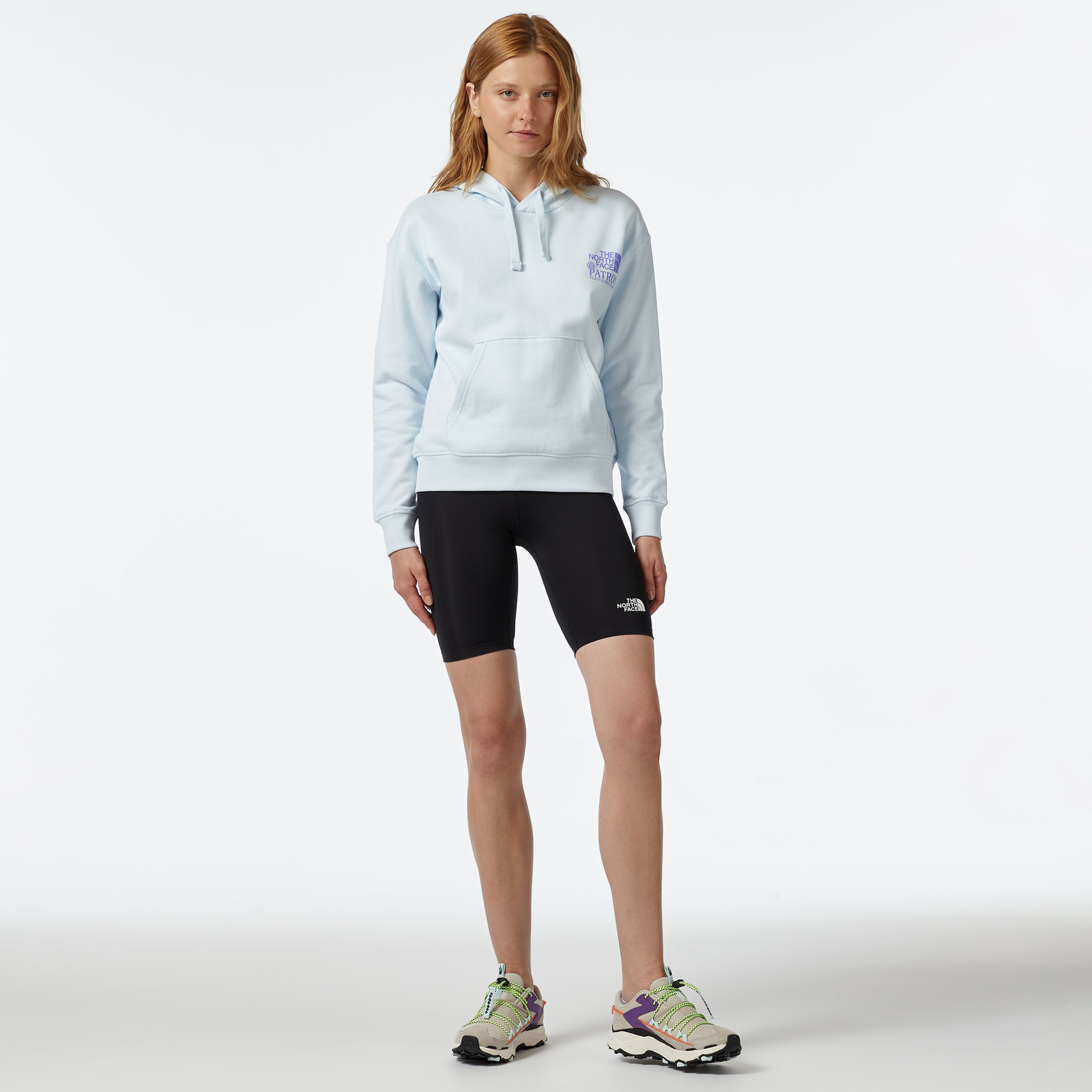 The North Face Nature Tee Kadın Mavi Sweatshirt