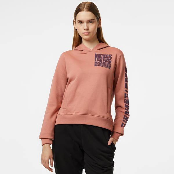 The North Face Mountain Play Kadın Turuncu Sweatshirt