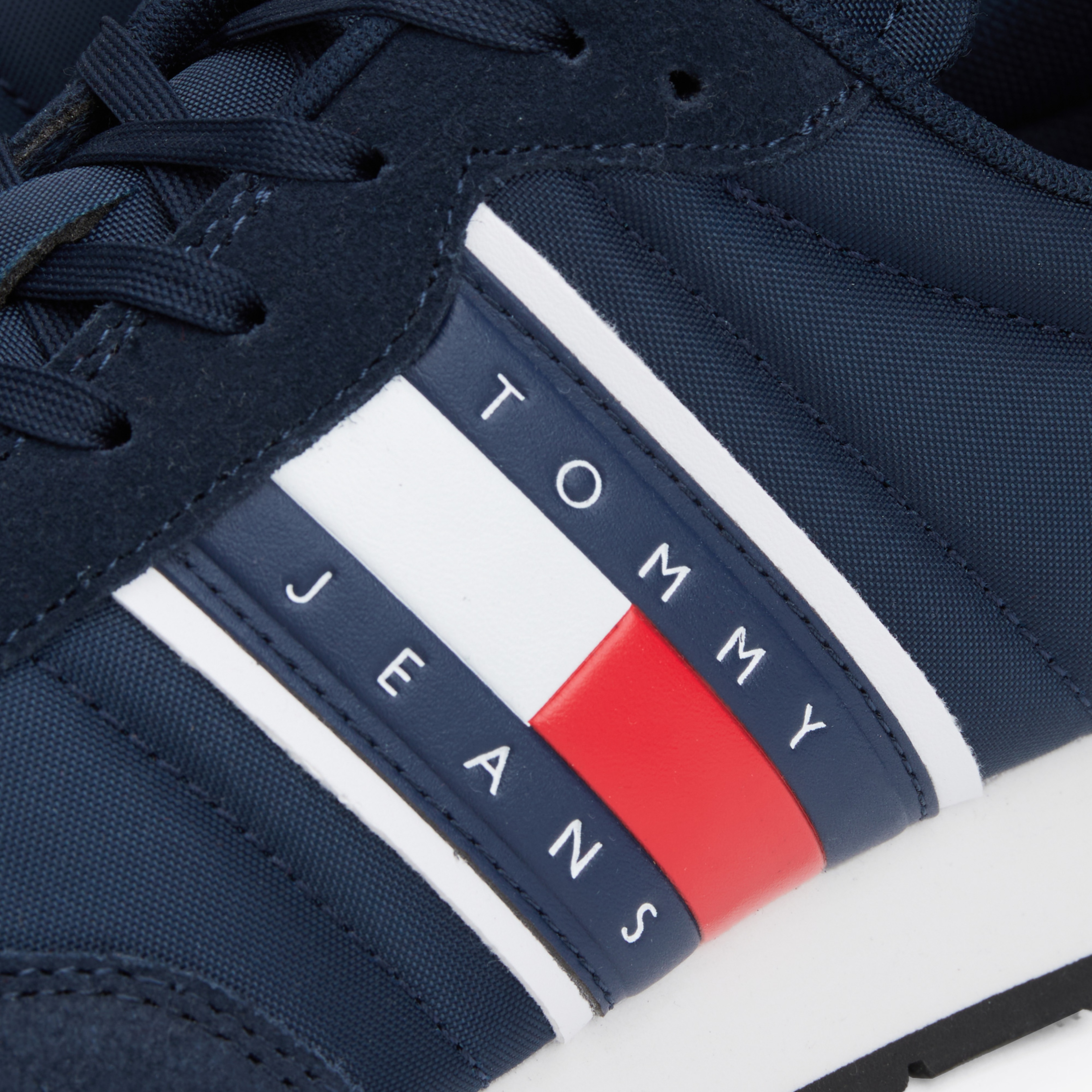 Tommy Hilfiger Runner Casual Ess Erkek Lacivert Sneaker