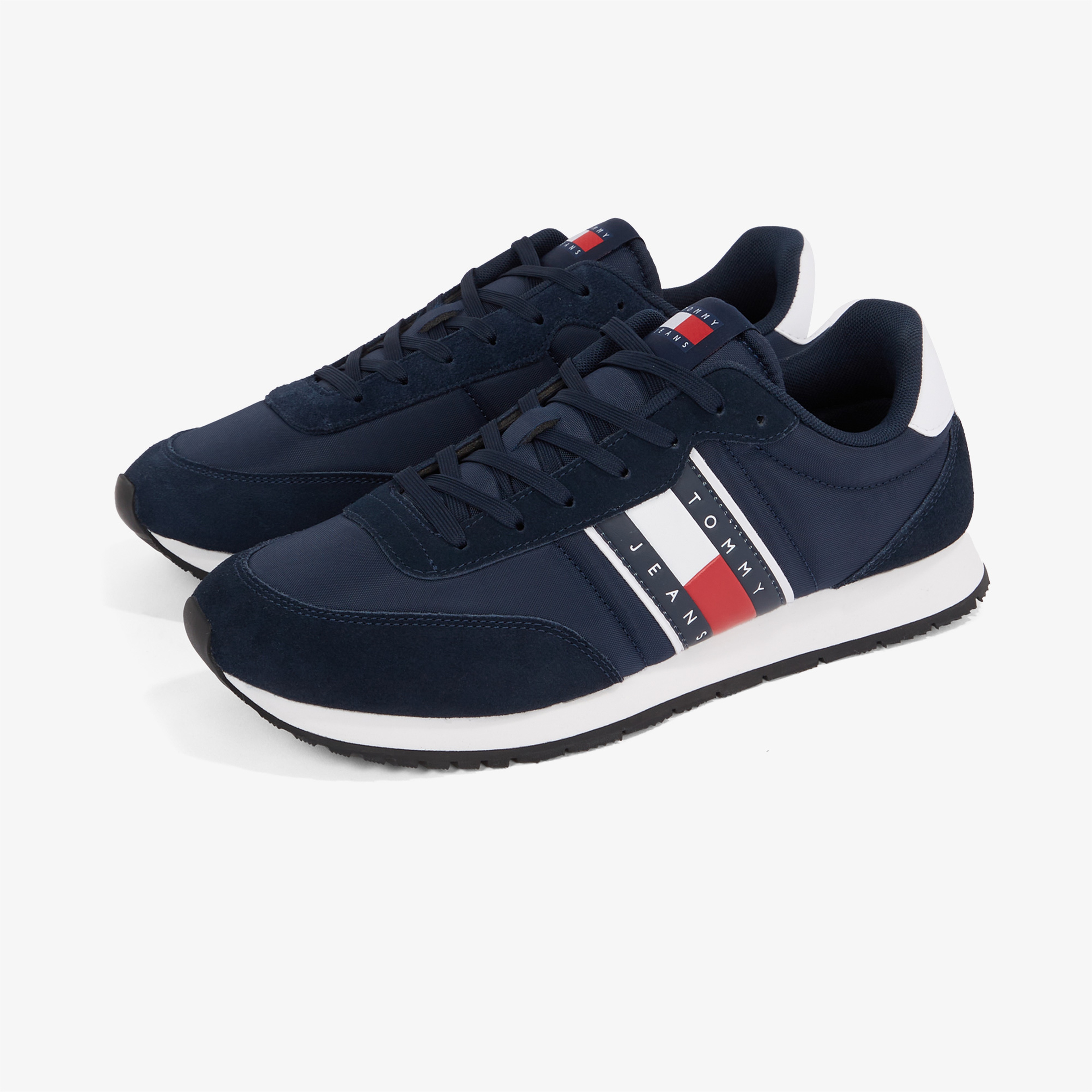 Tommy Hilfiger Runner Casual Ess Erkek Lacivert Sneaker