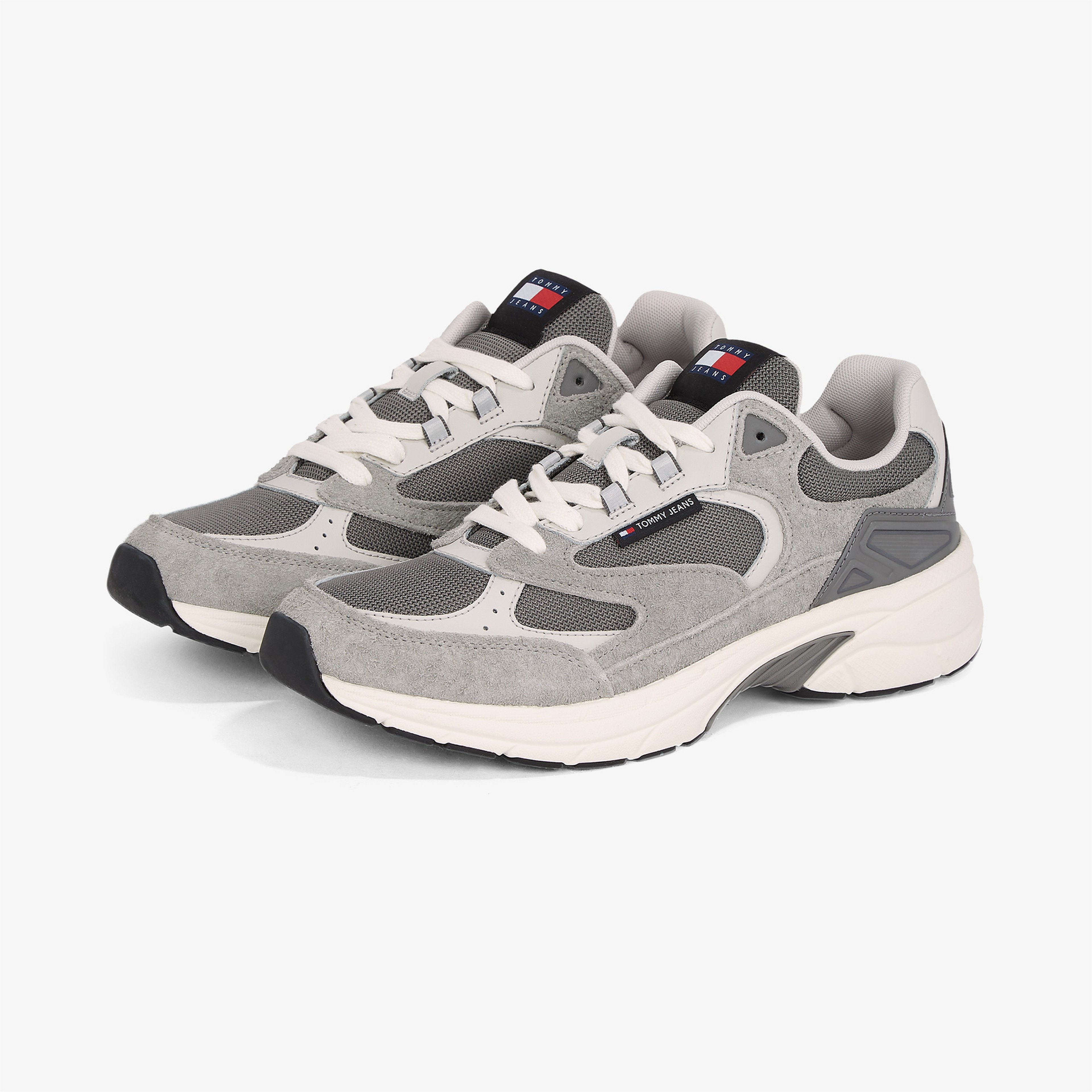 Tommy Hilfiger Erkek Gri Sneaker