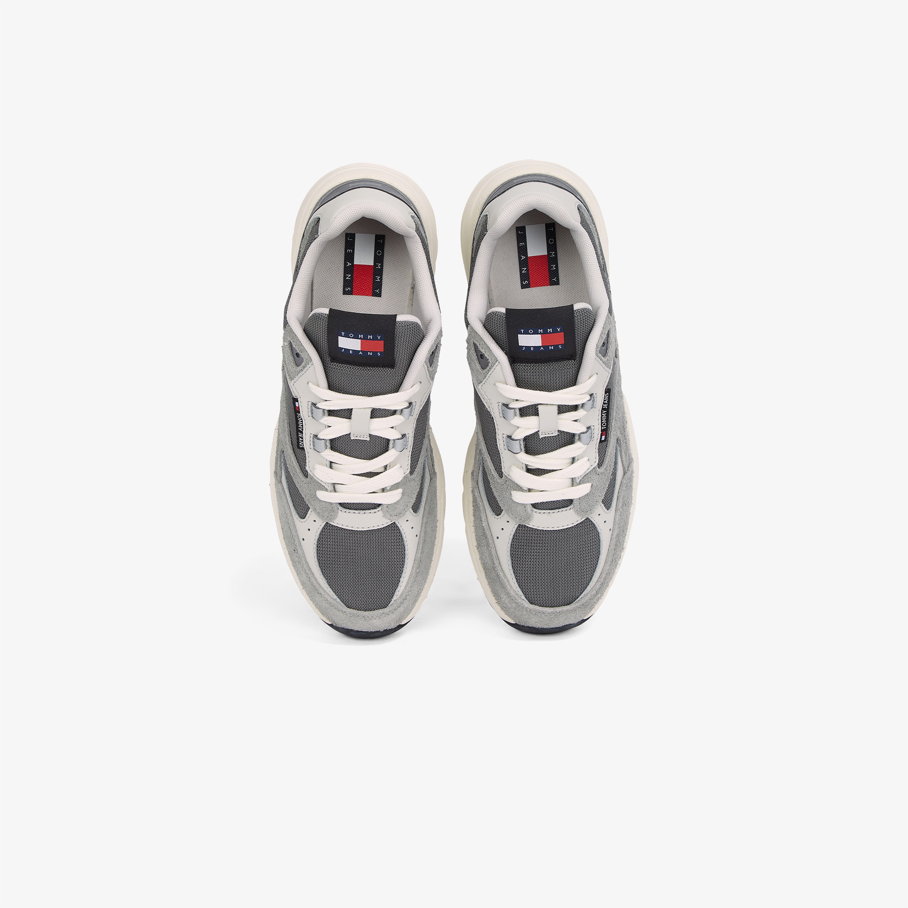 Tommy Hilfiger Erkek Gri Sneaker