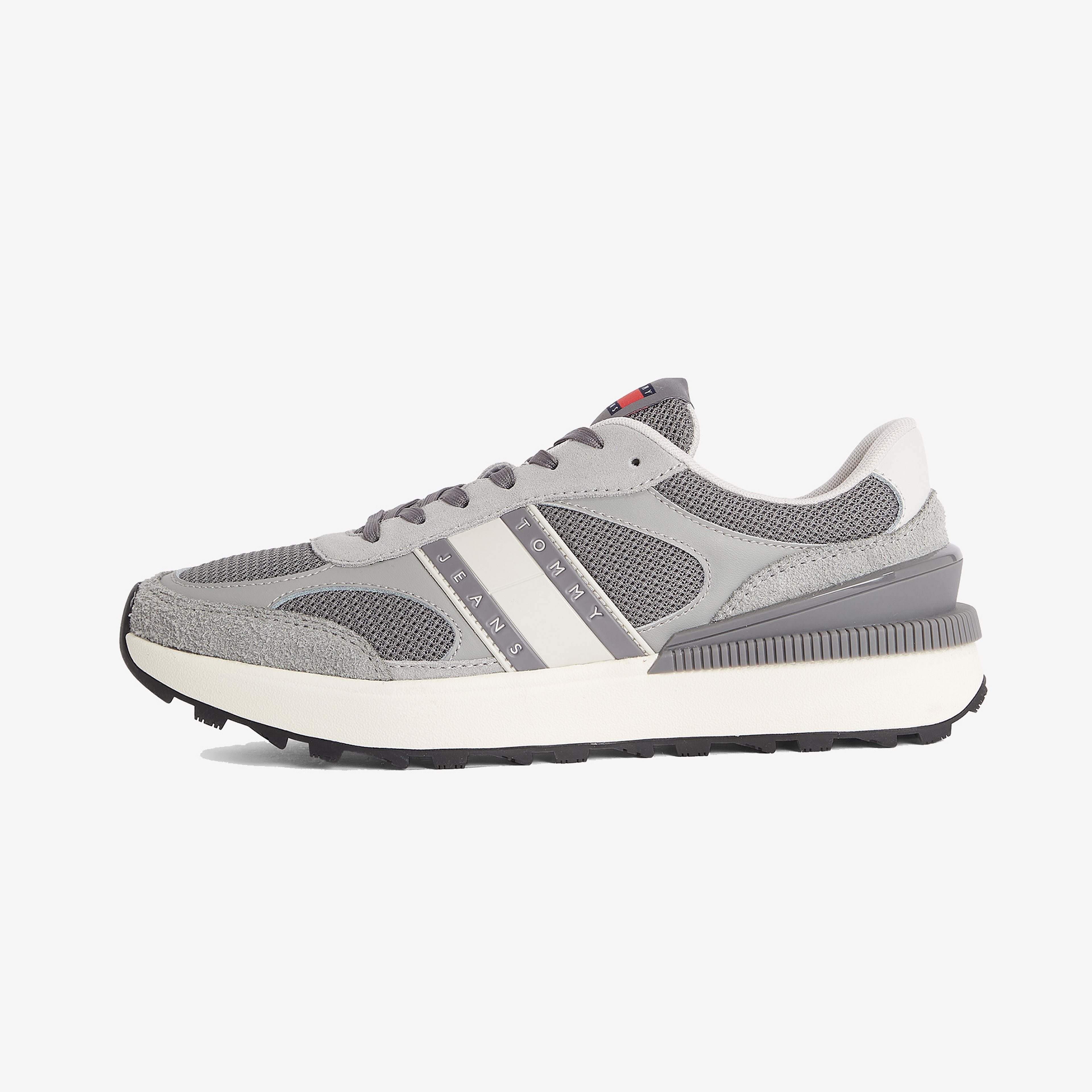 Tommy Hilfiger Technical Runner Ess Erkek Gri Sneaker