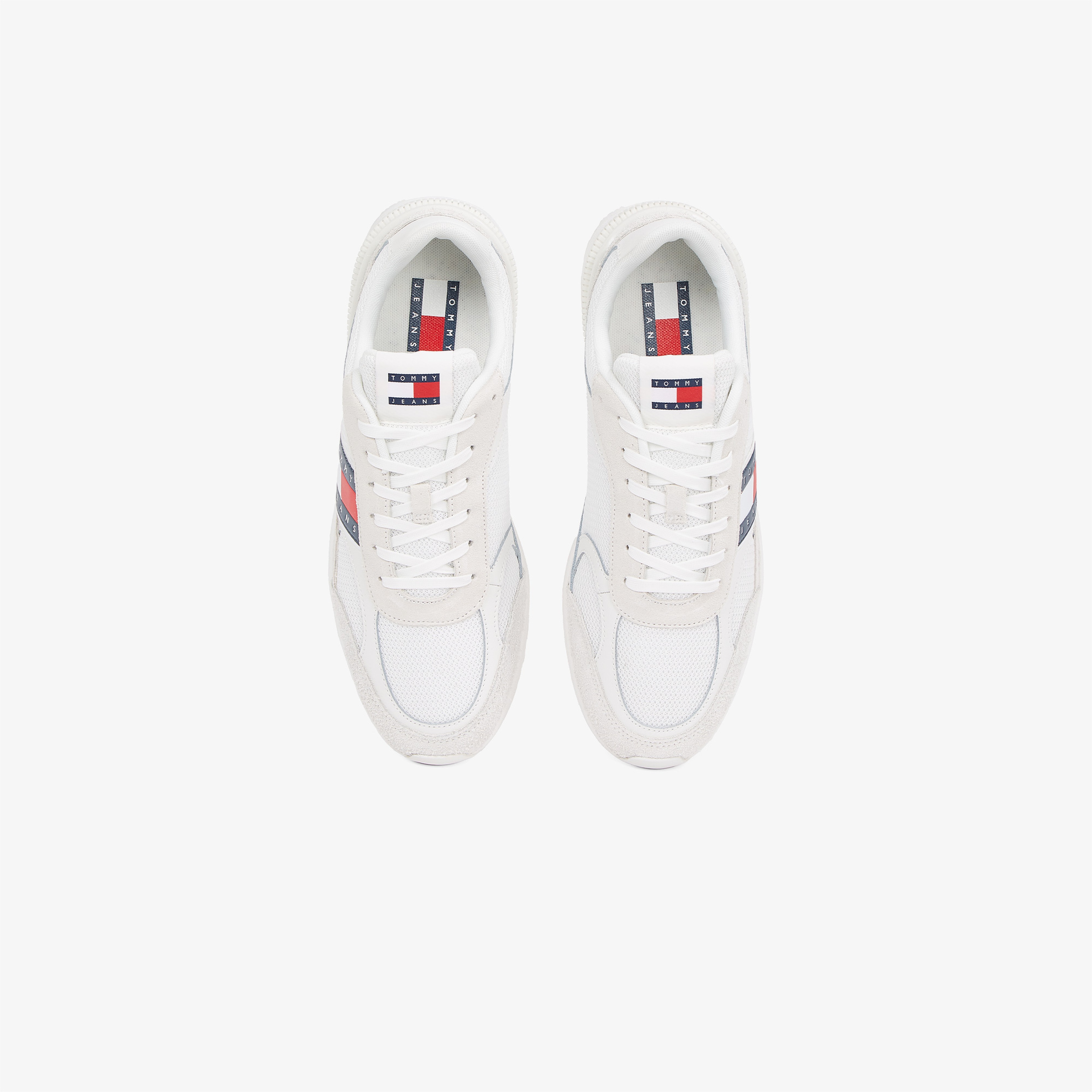Tommy Hilfiger Technical Runner Ess Erkek Beyaz Sneaker