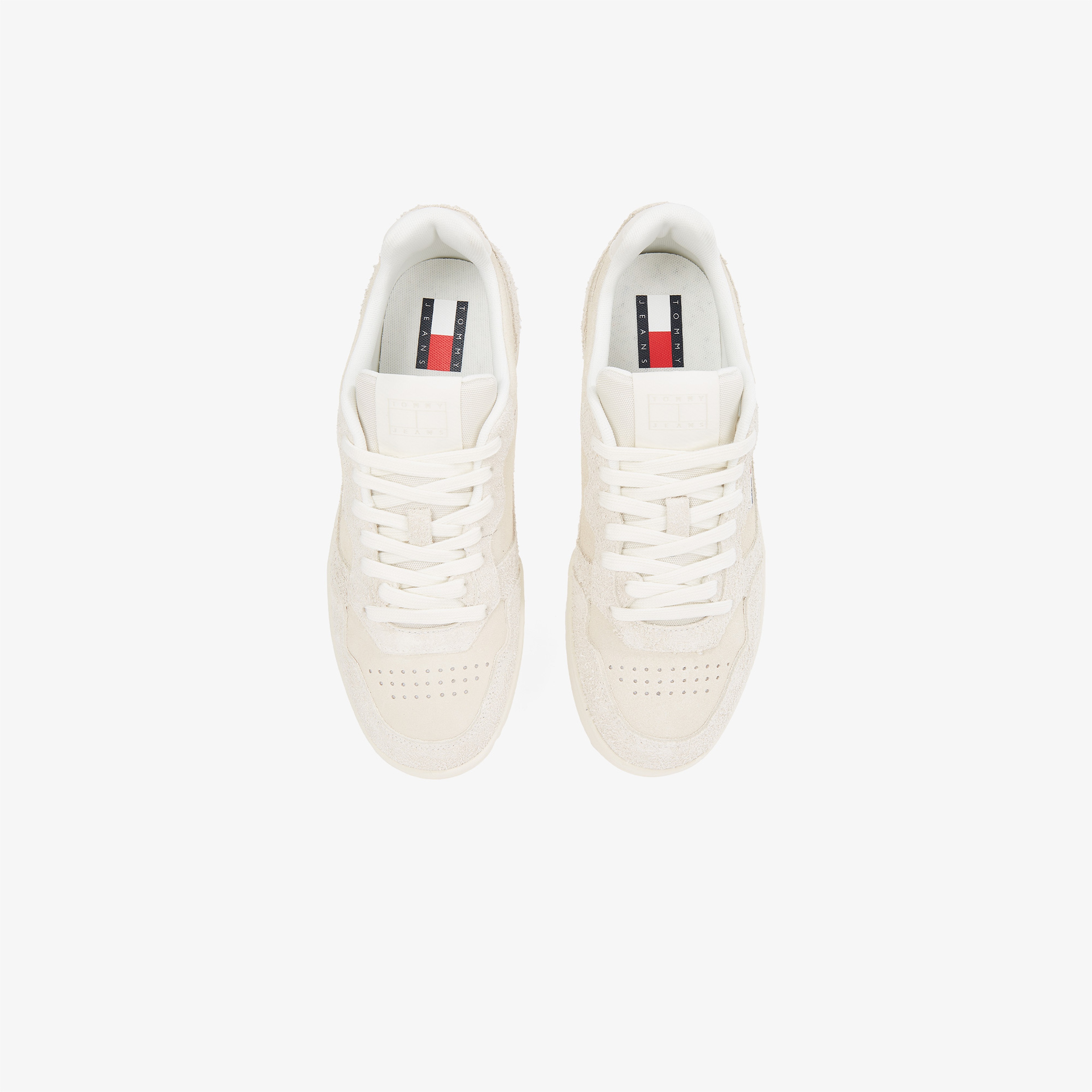 Tommy Hilfiger Cupsole Suede Erkek Bej Sneaker