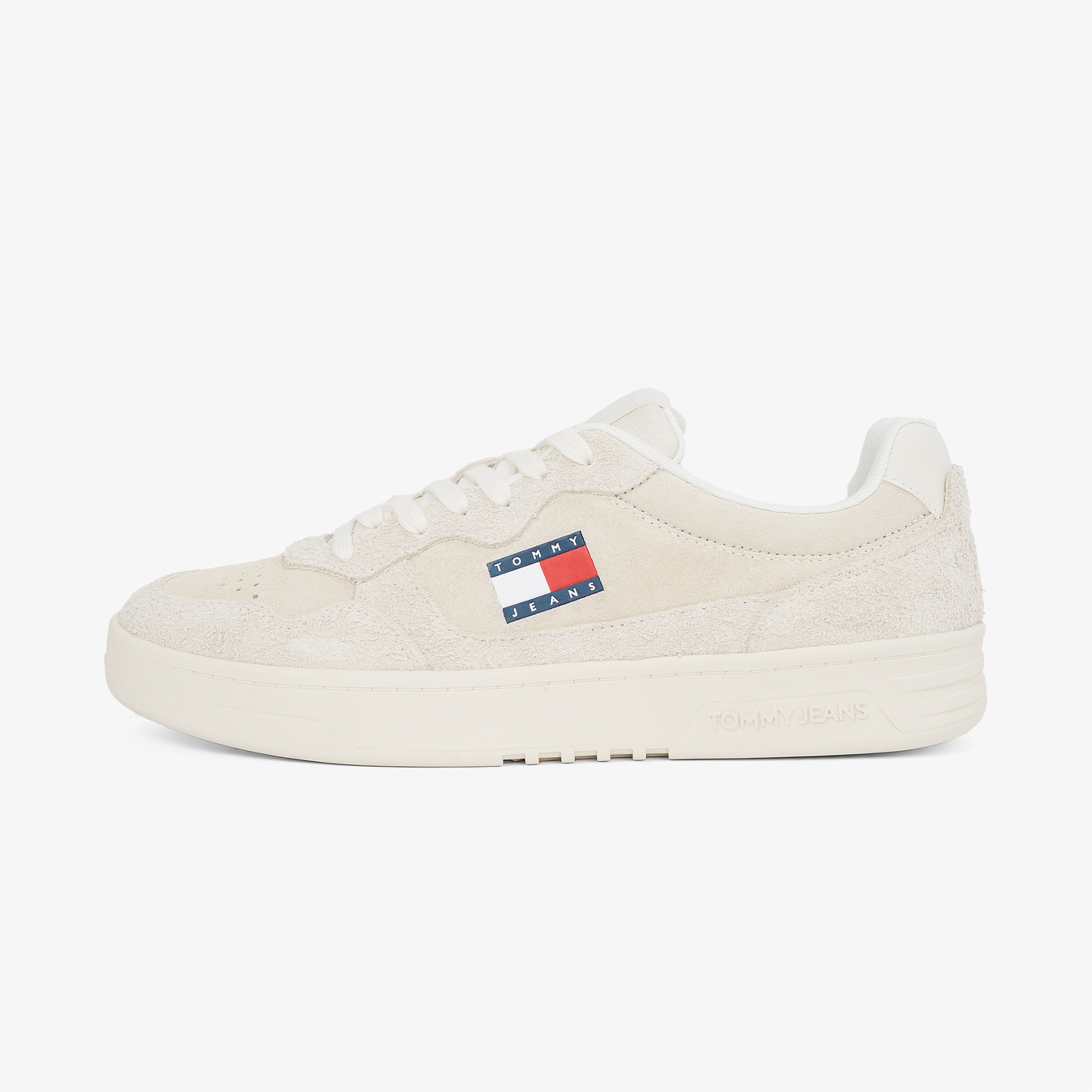 Tommy Hilfiger Cupsole Suede Erkek Bej Sneaker