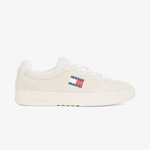 Tommy Hilfiger Cupsole Suede Erkek Bej Sneaker