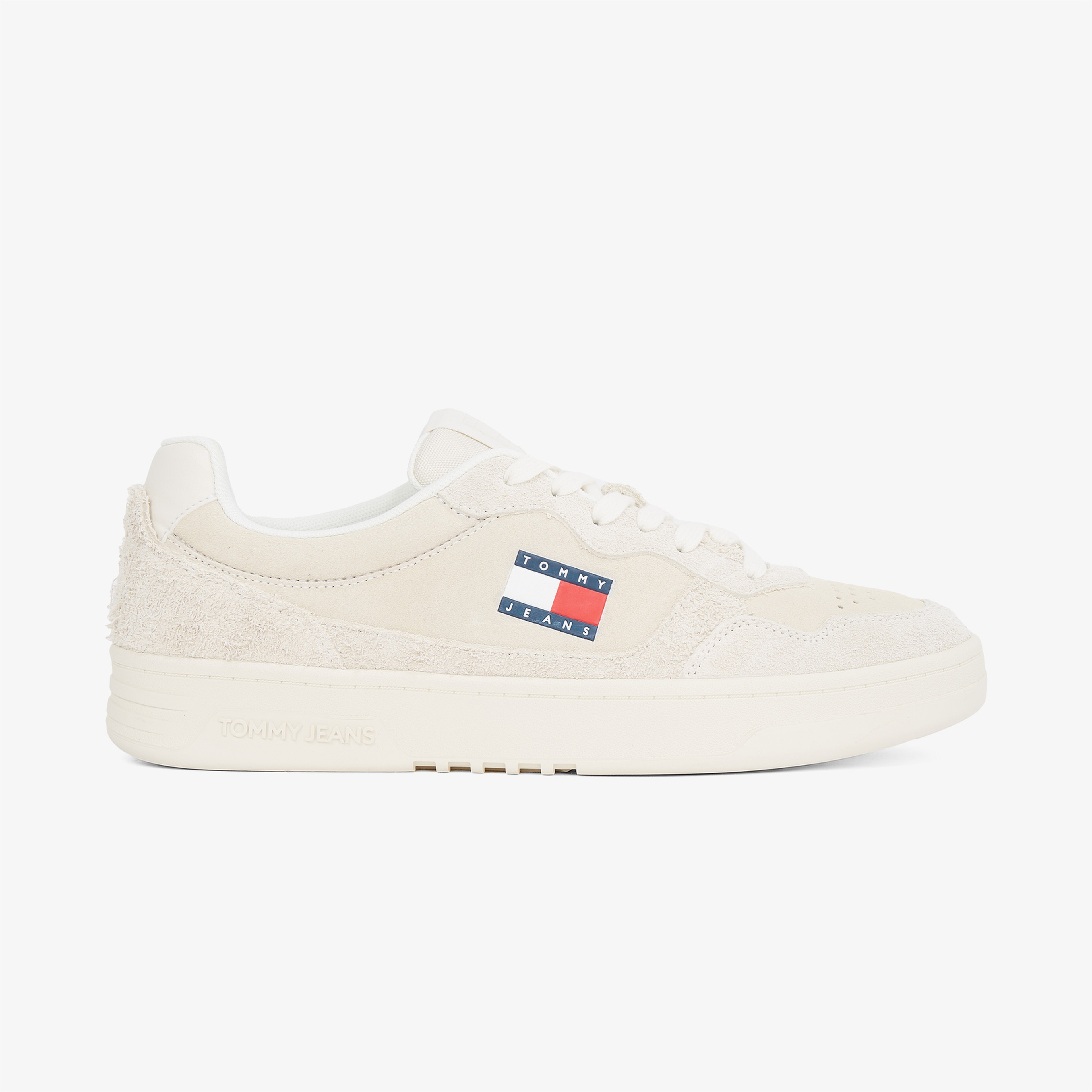 Tommy Hilfiger Cupsole Suede Erkek Bej Sneaker