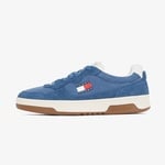 Tommy Hilfiger Cupsole Suede Erkek Mavi Sneaker