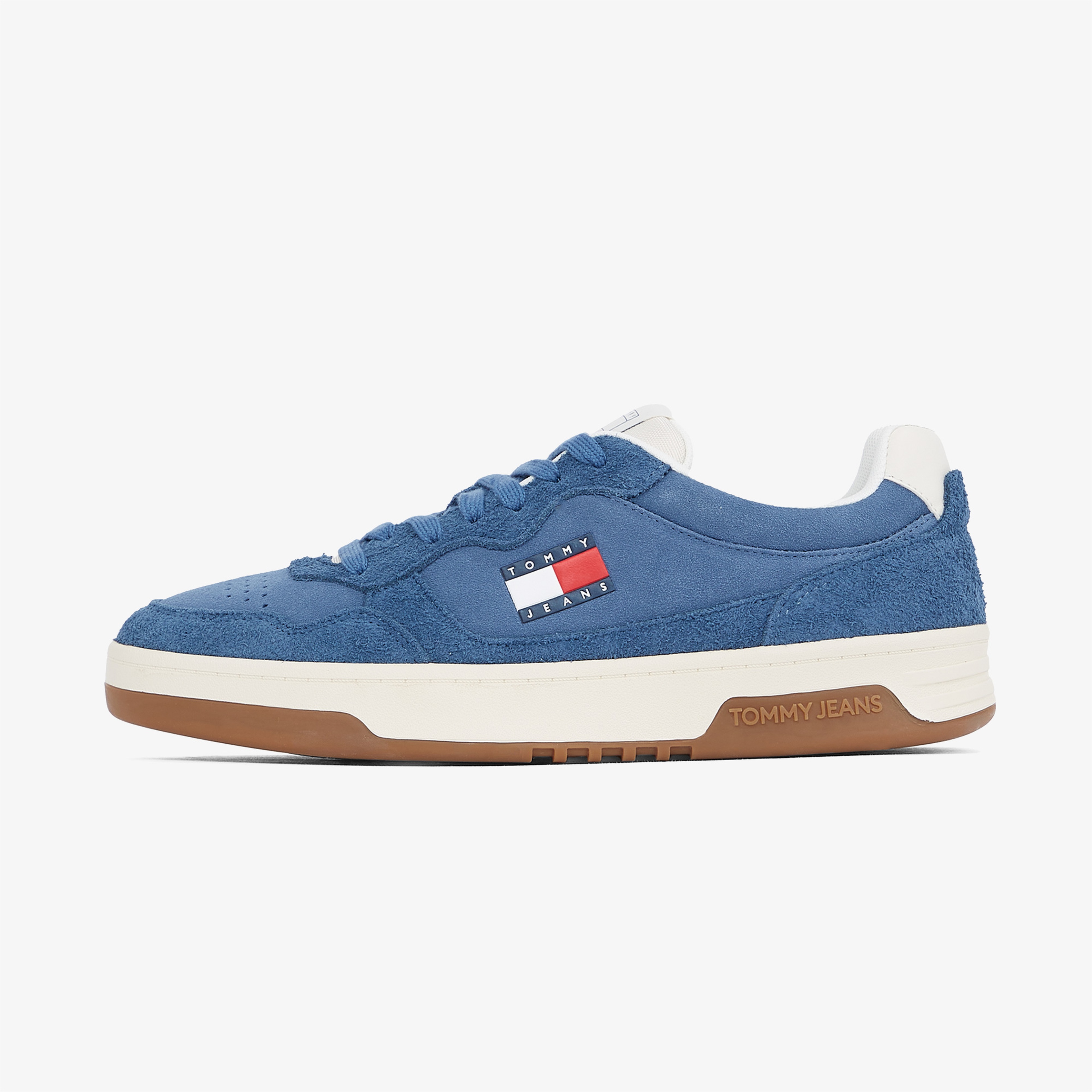 Tommy Hilfiger Cupsole Suede Erkek Mavi Sneaker