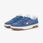 Tommy Hilfiger Cupsole Suede Erkek Mavi Sneaker
