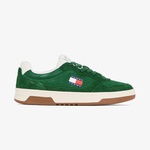 Tommy Hilfiger Cupsole Suede Erkek Yeşil Sneaker