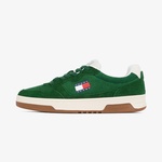 Tommy Hilfiger Cupsole Suede Erkek Yeşil Sneaker