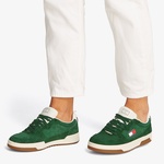 Tommy Hilfiger Cupsole Suede Erkek Yeşil Sneaker