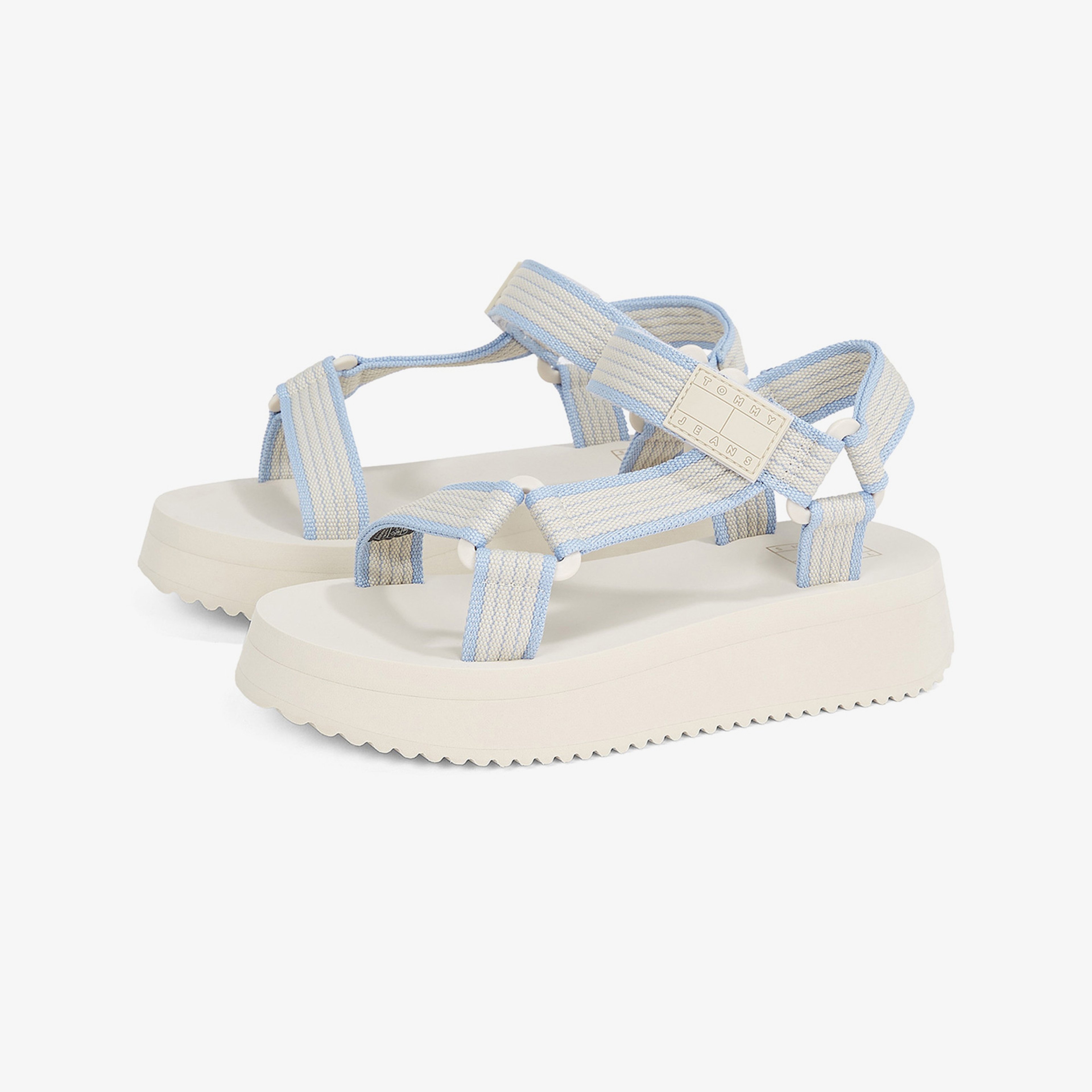 Tommy Hilfiger Eva Kadın Bej Sandalet