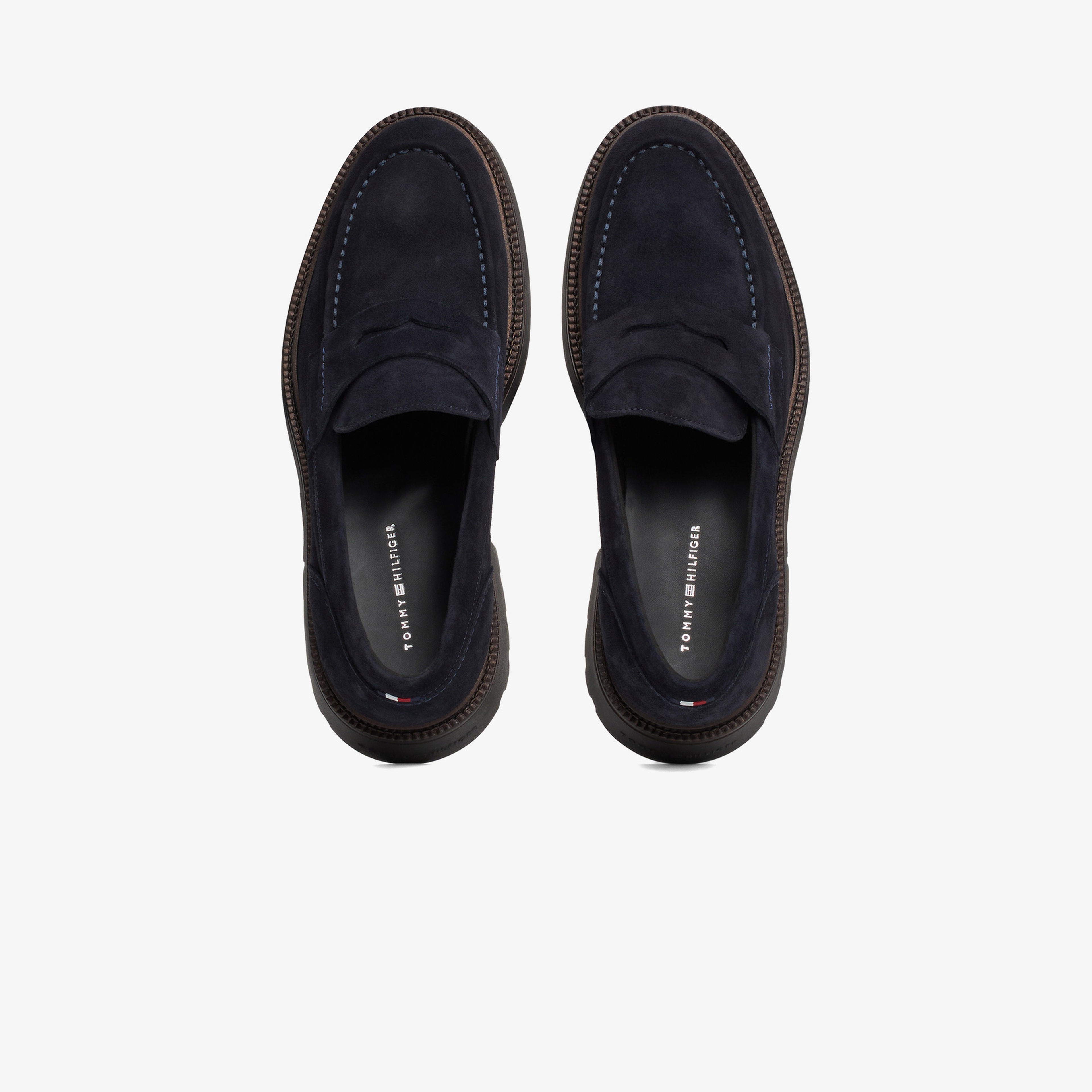 Tommy Hilfiger Erkek Mavi Sneaker