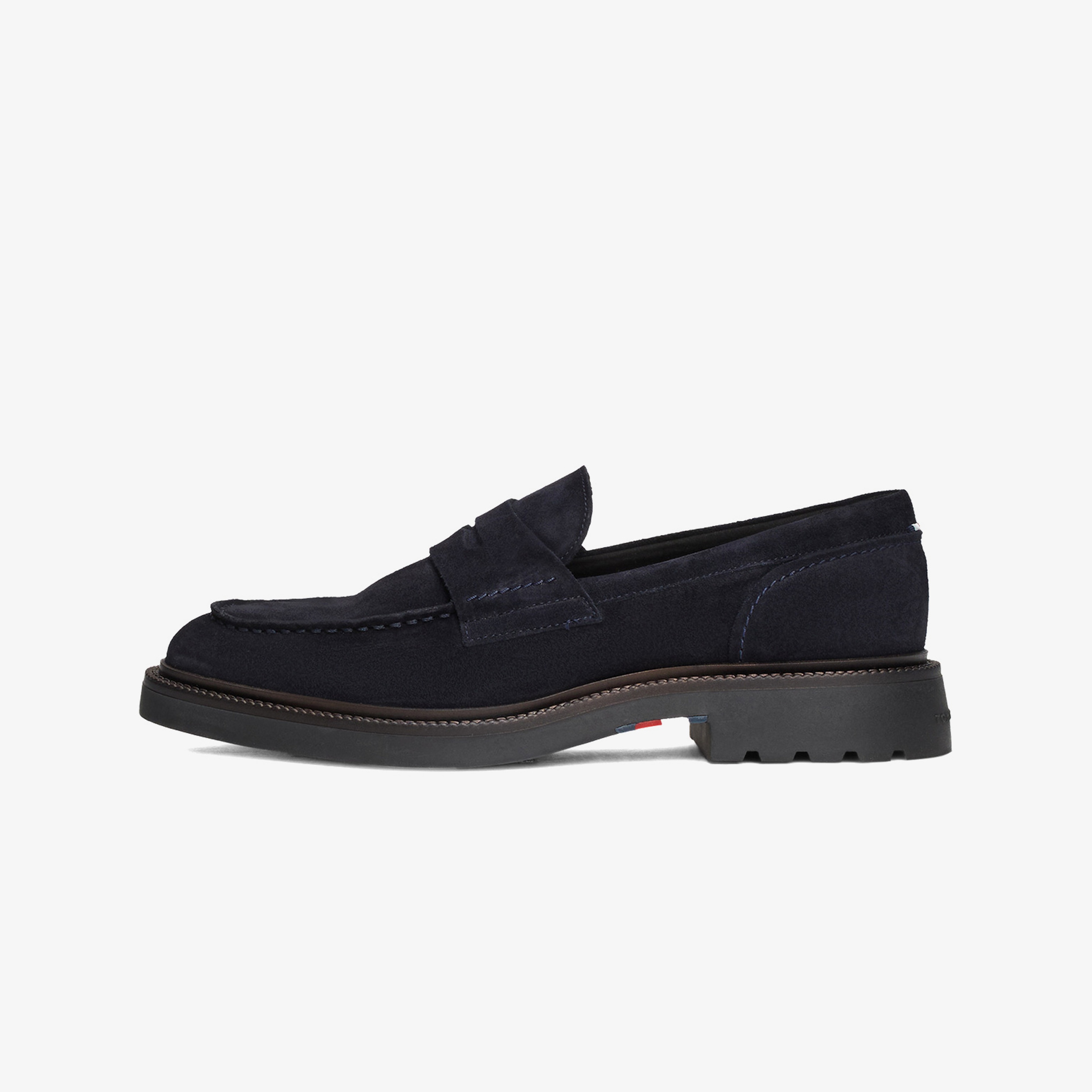 Tommy Hilfiger Erkek Mavi Sneaker