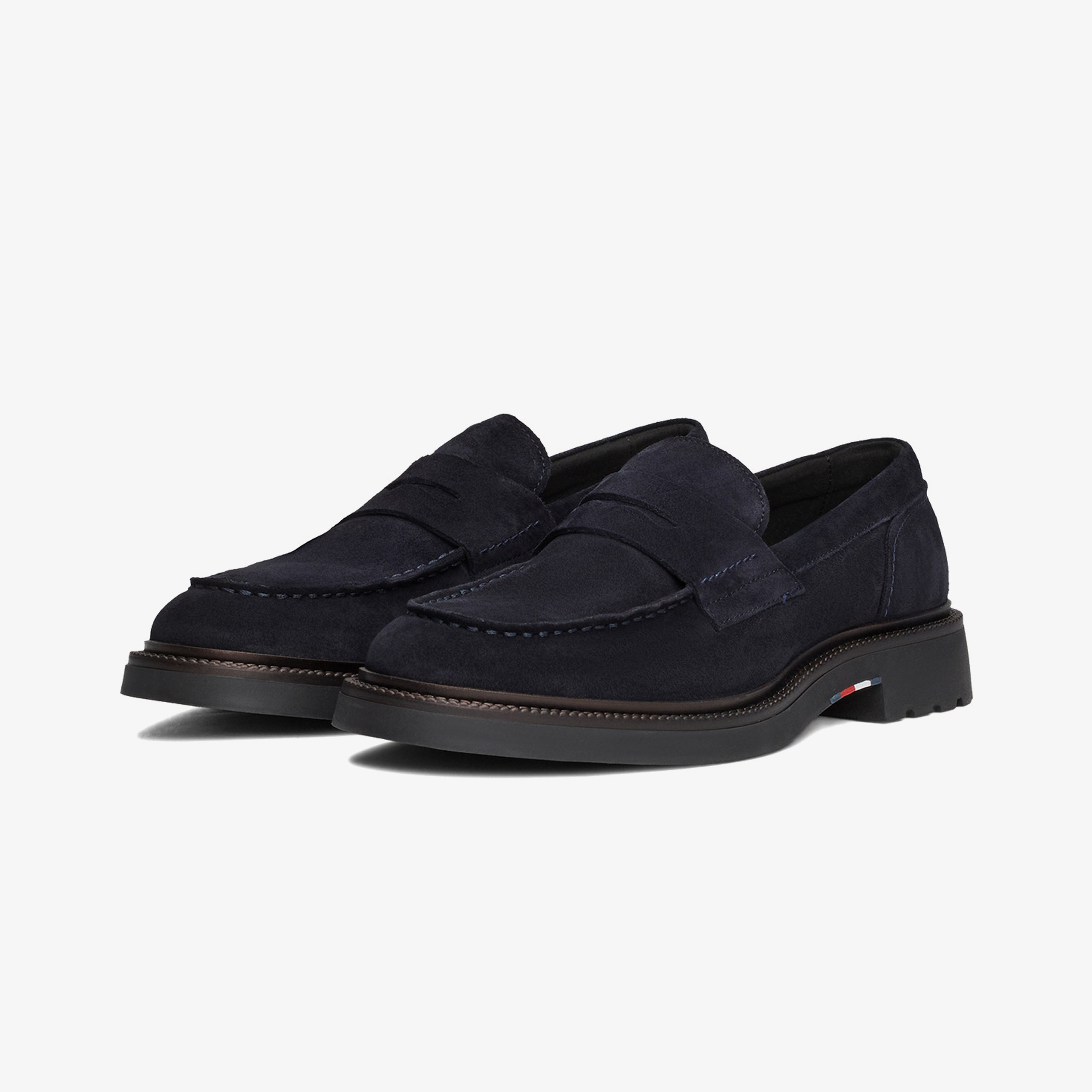 Tommy Hilfiger Erkek Mavi Sneaker