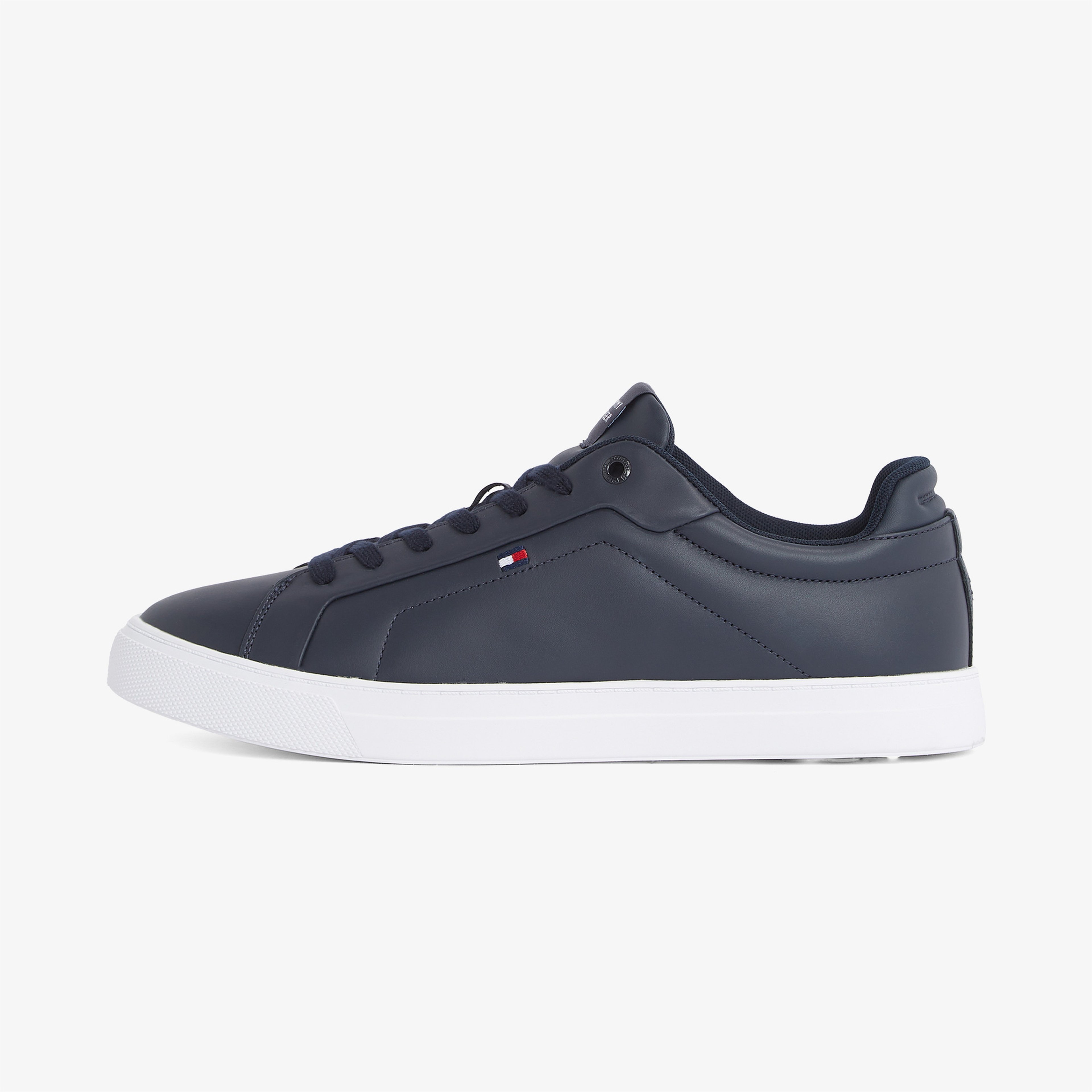 Tommy Hilfiger Icon Court Flag Ess Erkek Mavi Sneaker