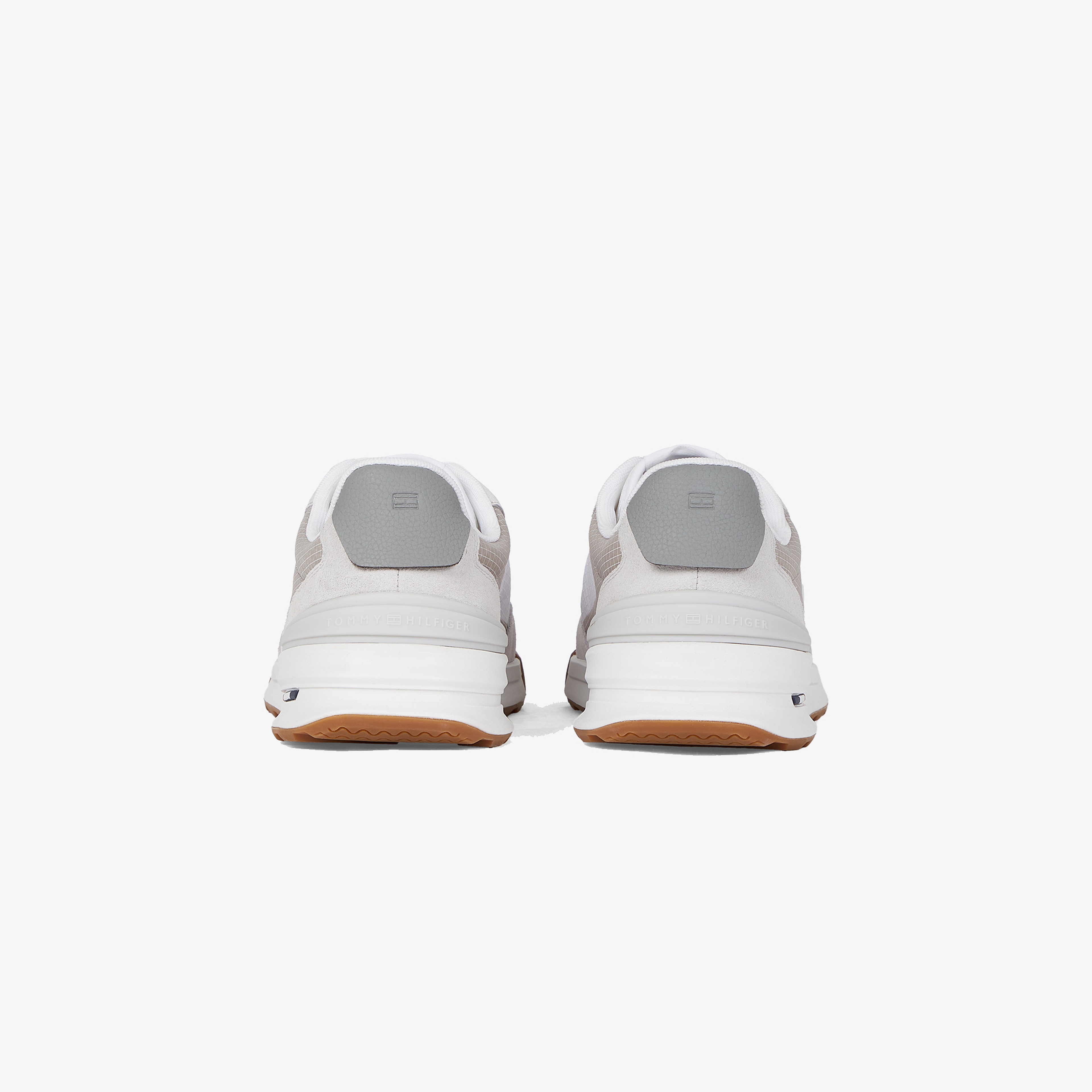 Tommy Hilfiger Retro Runner Seasonal Erkek Beyaz Sneaker