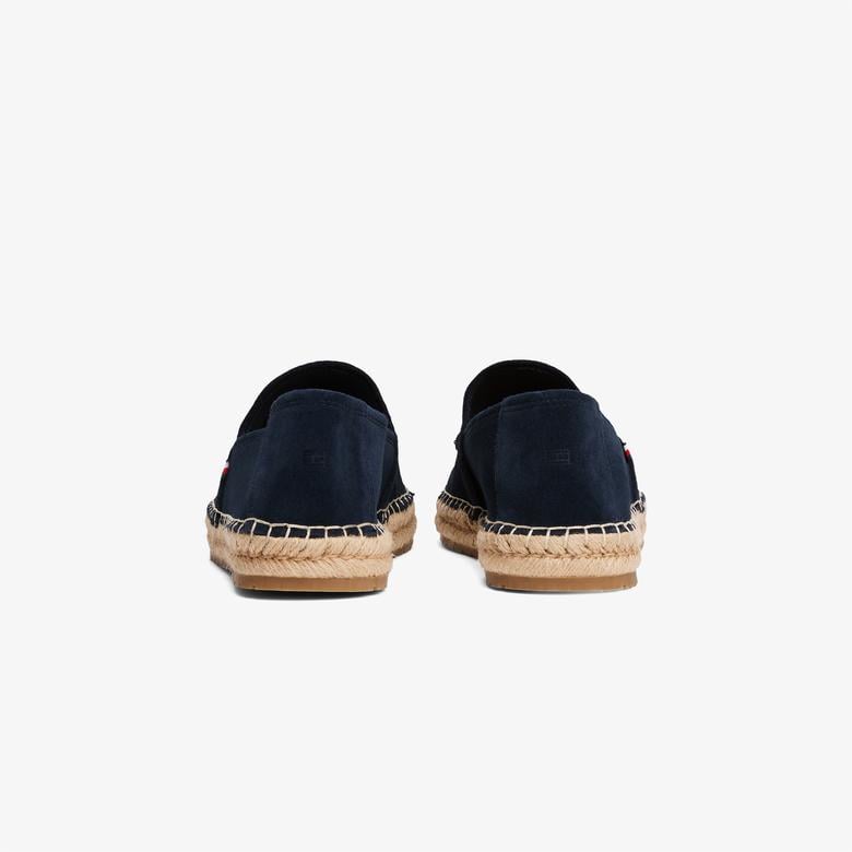 Tommy Hilfiger Flex Espa Suede Erkek Mavi Günlük Ayakkabı