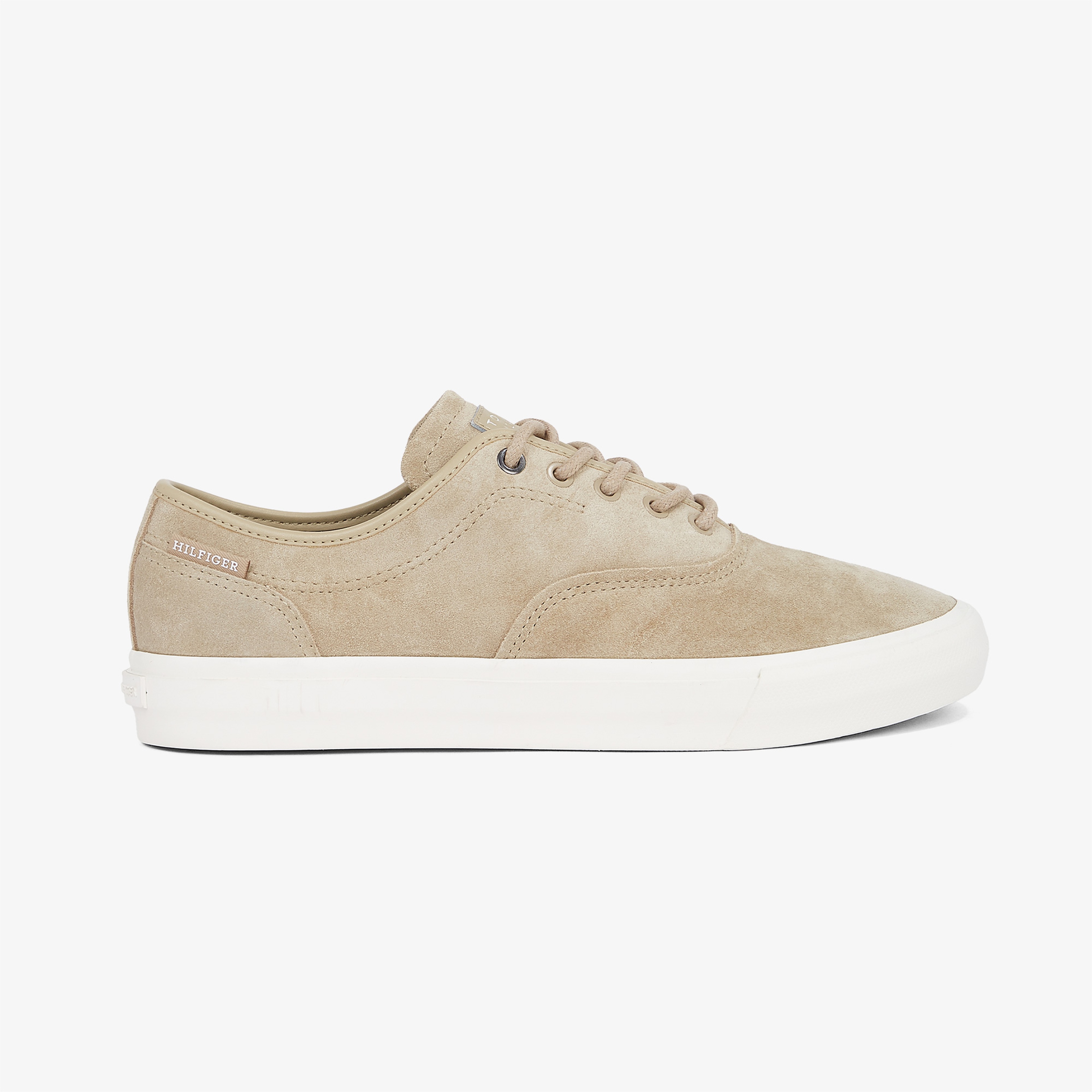 Tommy Hilfiger Low Oxford Suede Erkek Bej Sneaker