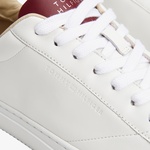 Tommy Hilfiger Premium Cupsole Leather Erkek Beyaz Sneaker