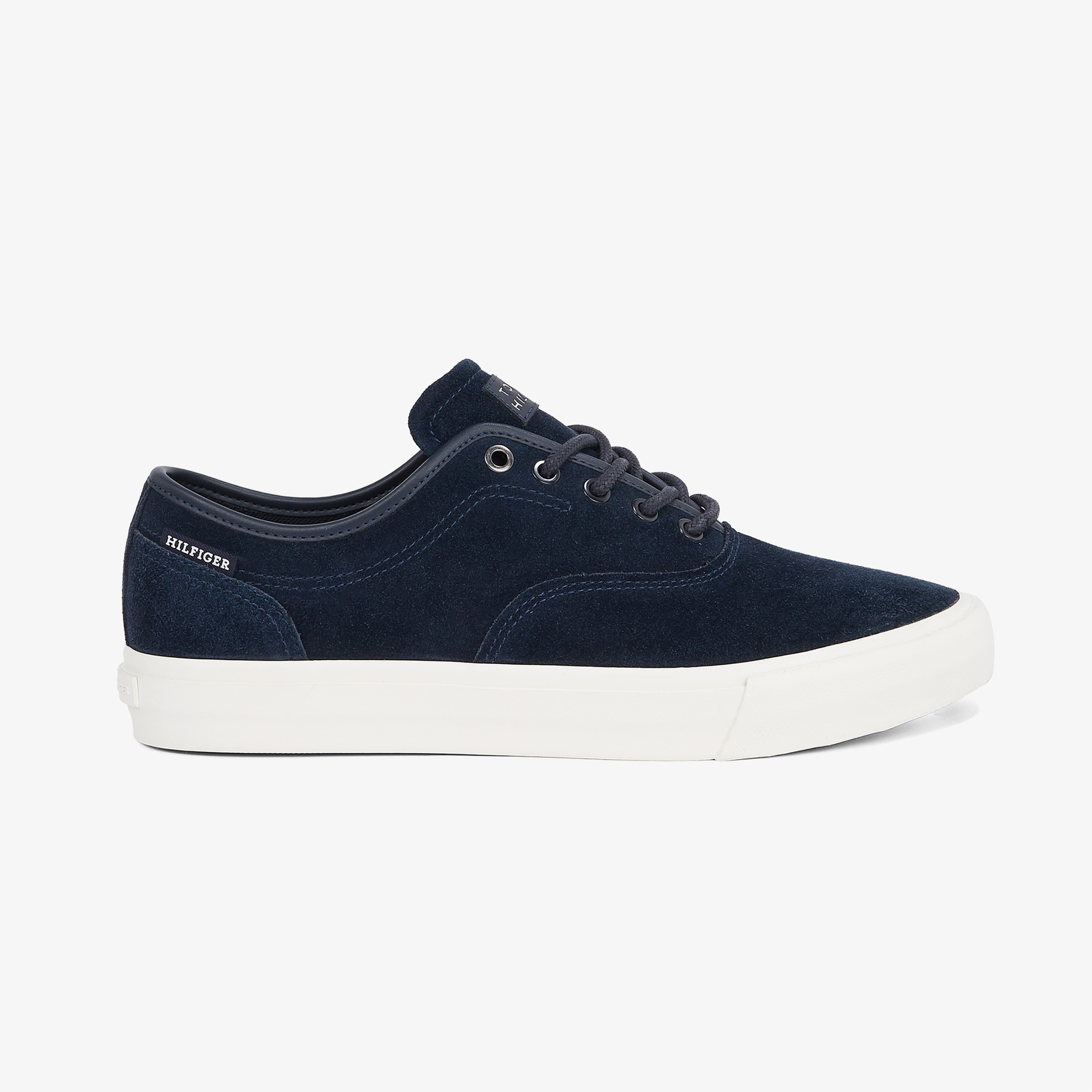 Tommy Hilfiger Low Oxford Suede Erkek Mavi Sneaker