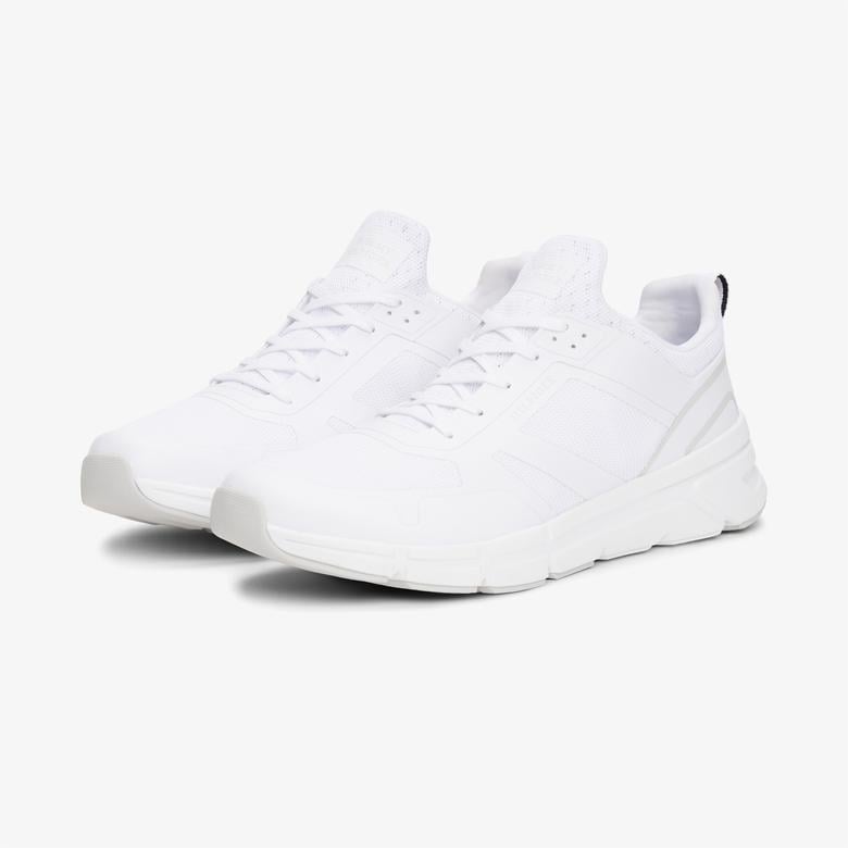 Tommy Hilfiger Modern Comfort Run Mix Erkek Beyaz Sneaker