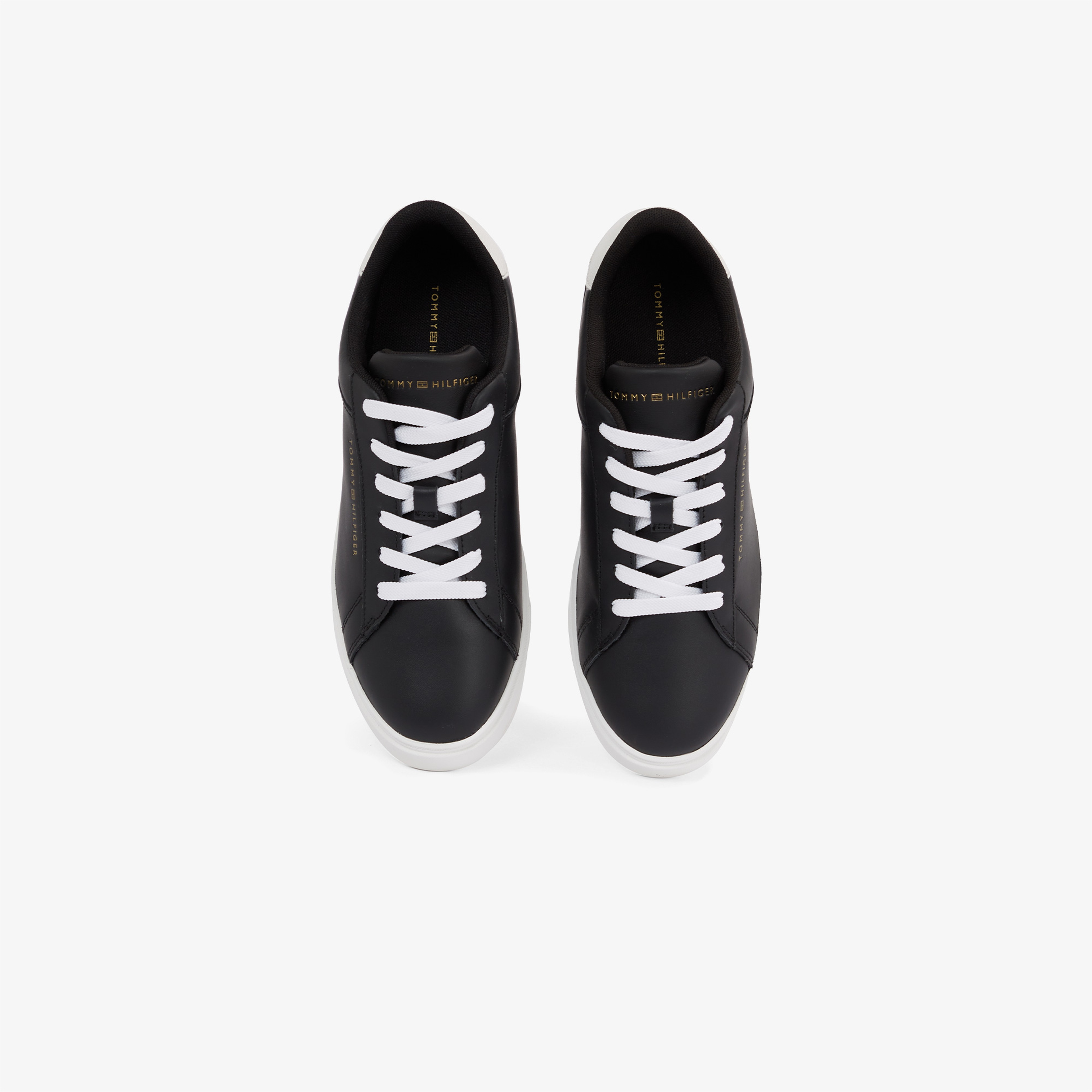 Tommy Hilfiger Essential Court Kadın Siyah Sneaker