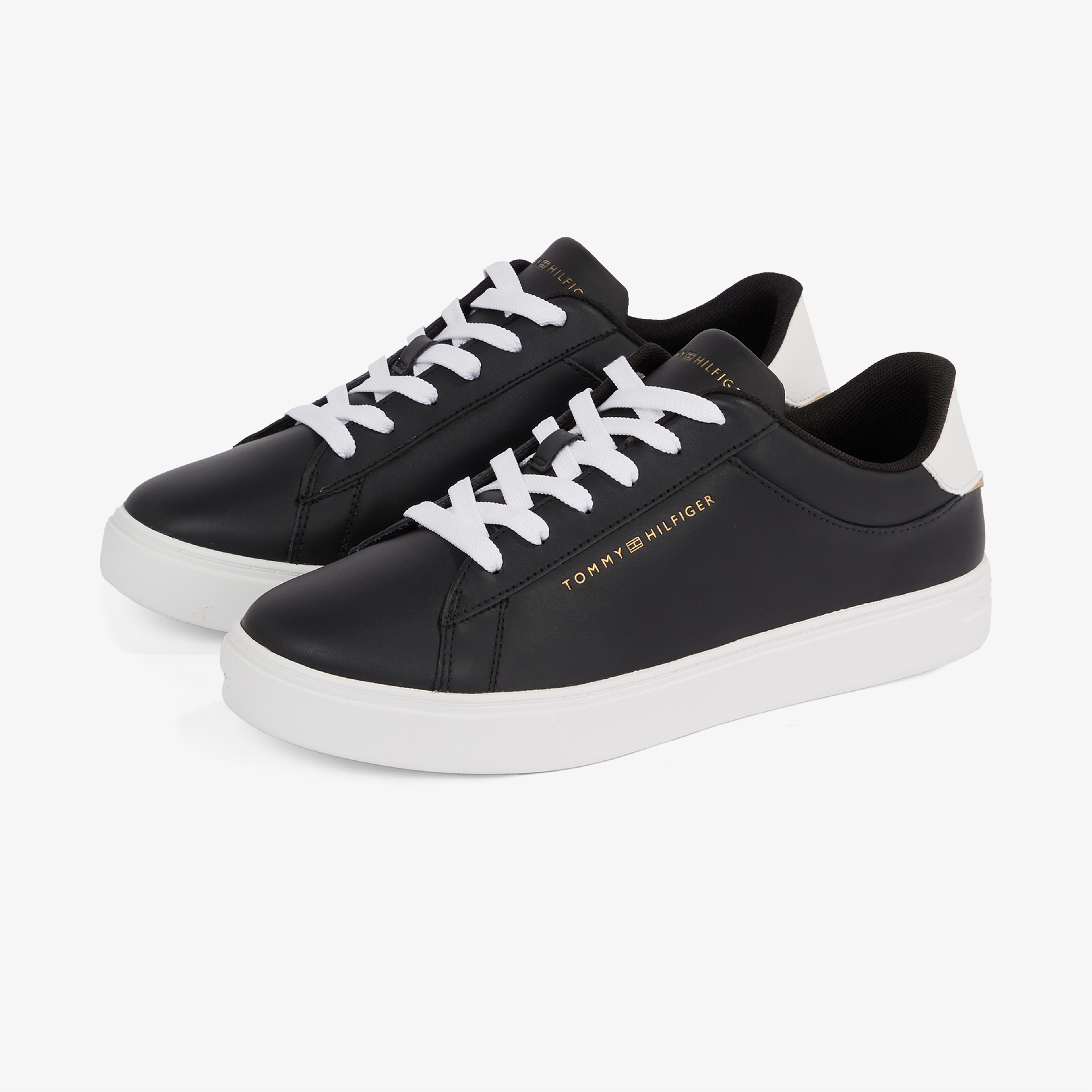 Tommy Hilfiger Essential Court Kadın Siyah Sneaker