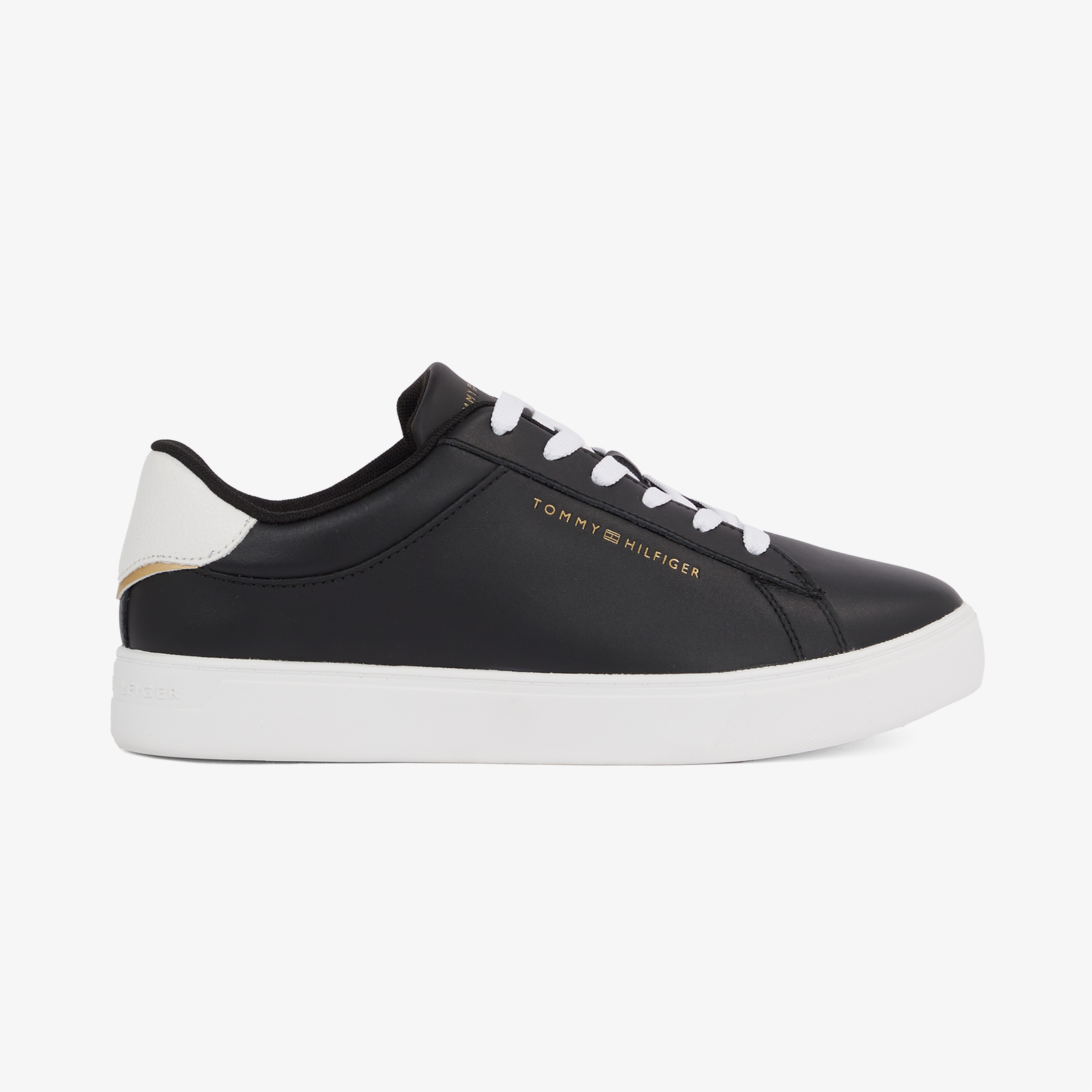 Tommy Hilfiger Essential Court Kadın Siyah Sneaker
