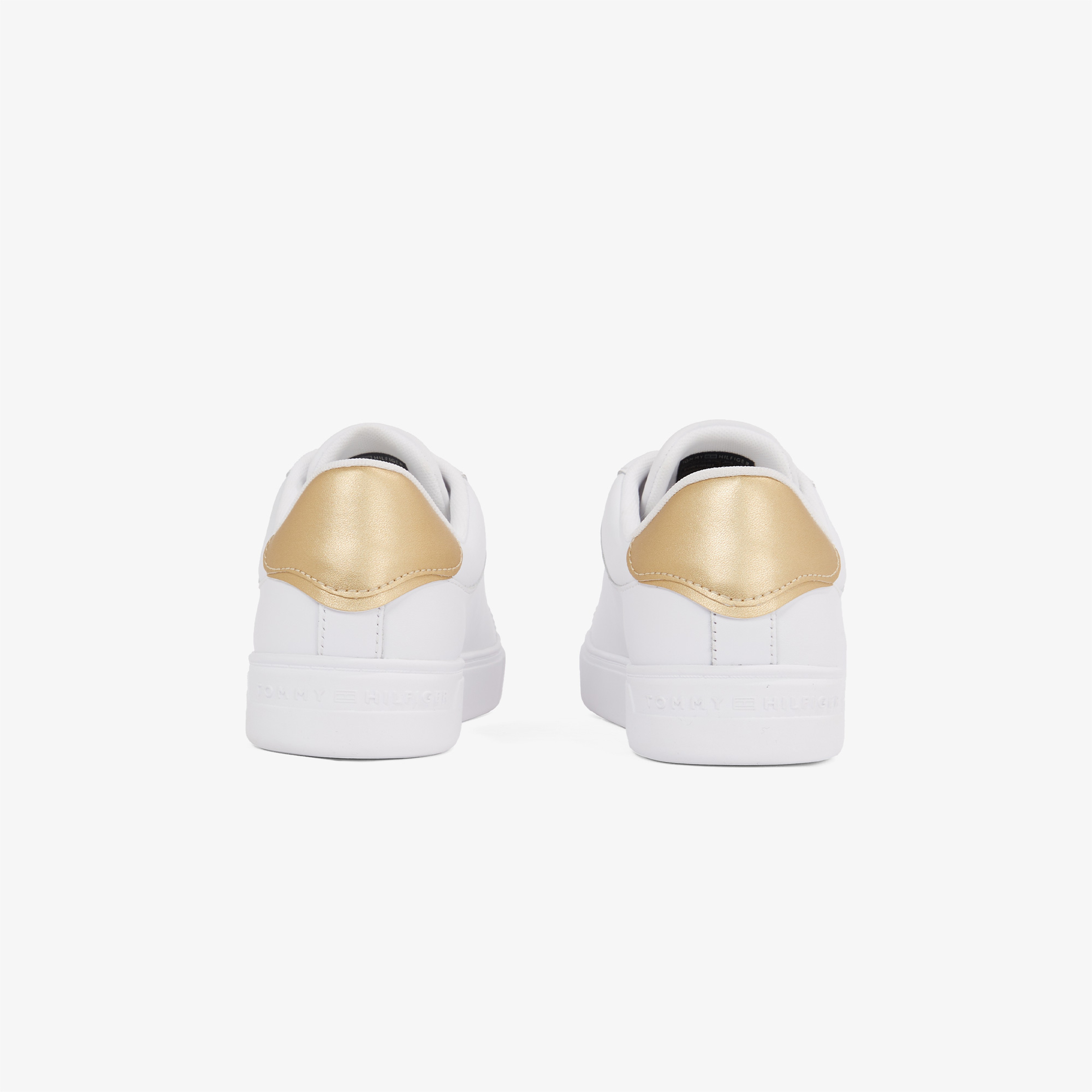 Tommy Hilfiger Essential Court Strps Kadın Beyaz Sneaker