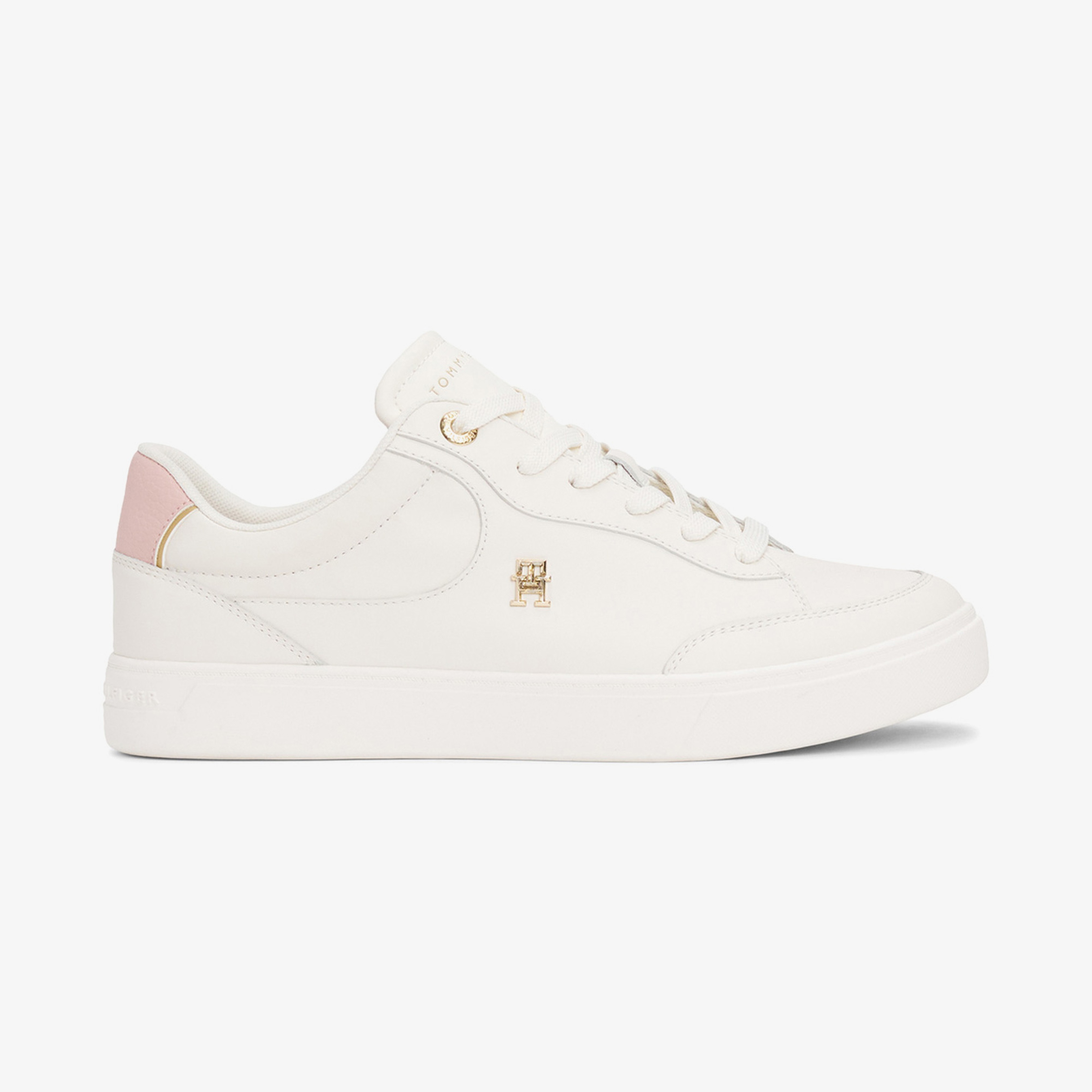 Tommy Hilfiger Essential Chic Court Kadın Beyaz Sneaker