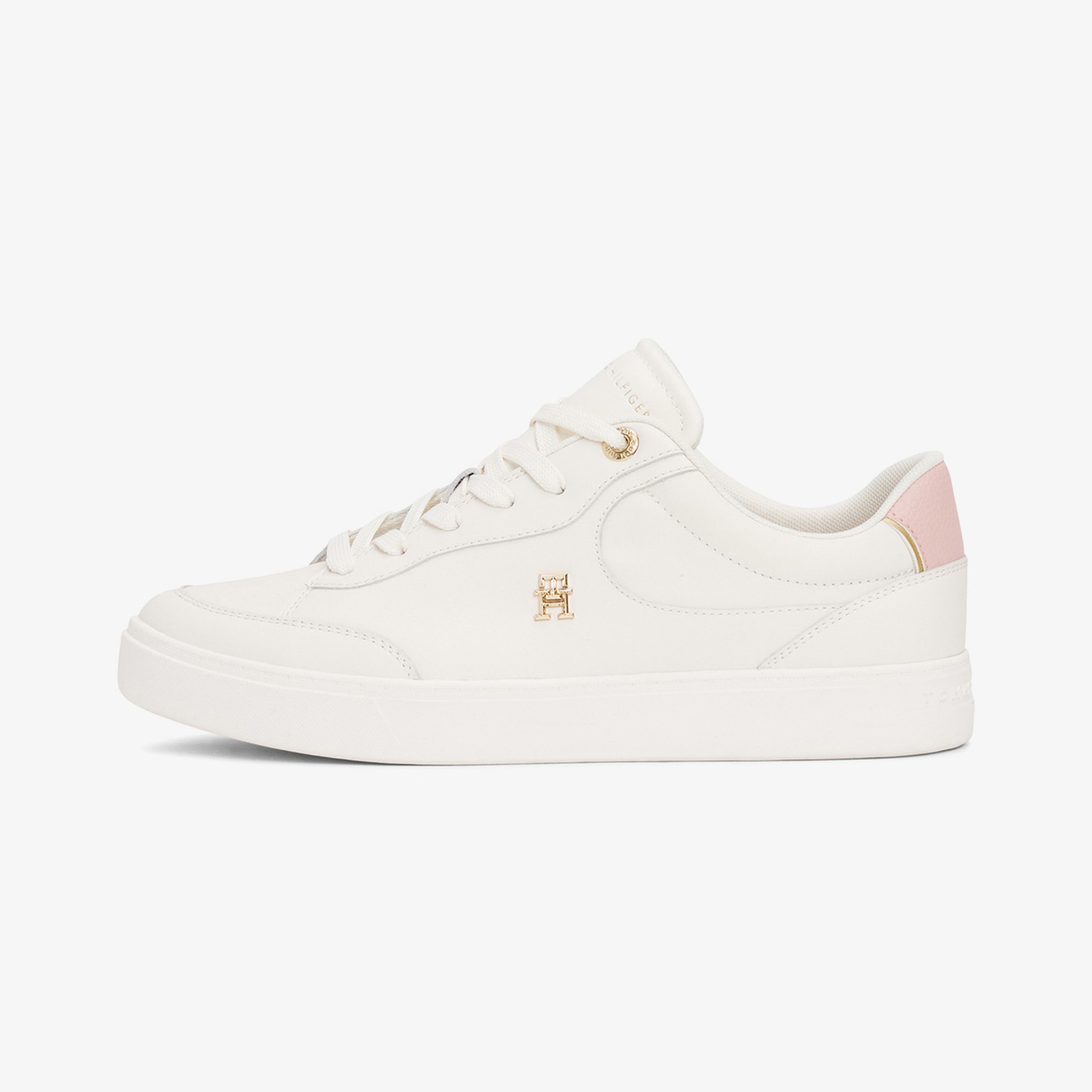 Tommy Hilfiger Essential Chic Court Kadın Beyaz Sneaker