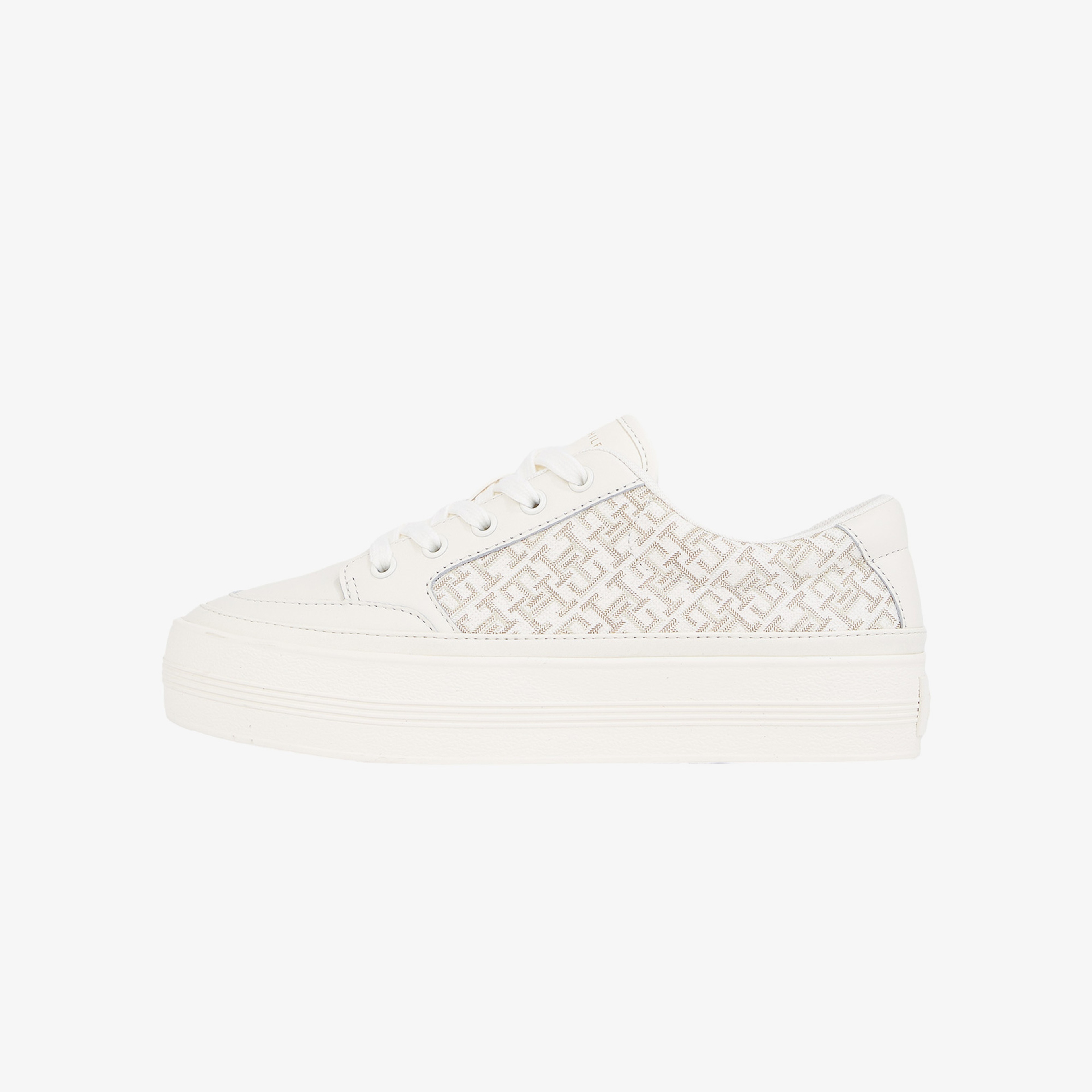 Tommy Hilfiger Kadın Krem Sneaker