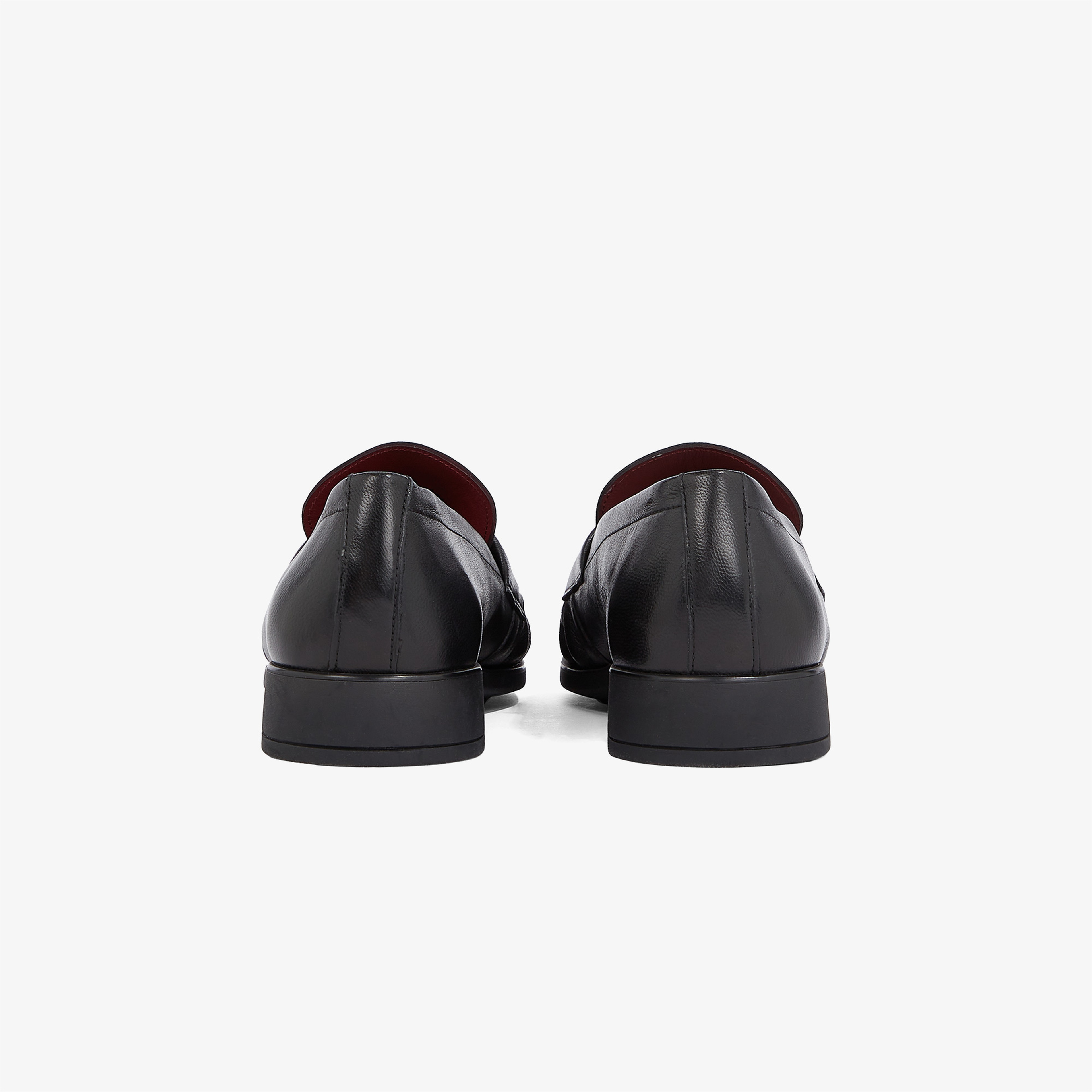 Tommy Hilfiger Soft Nappa Pleated Toe Kadın Siyah Günlük Ayakkabı