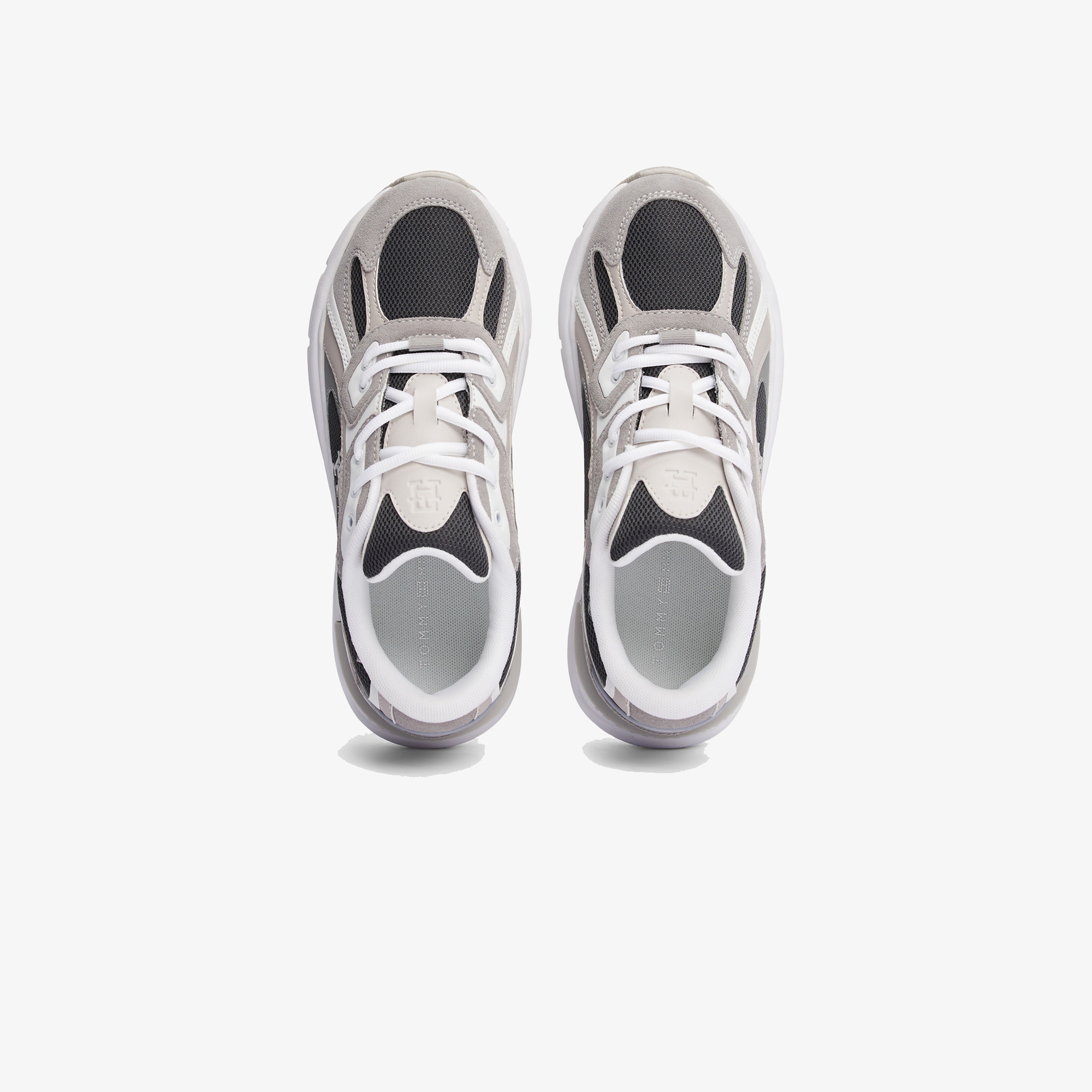 Tommy Hilfiger Modern Rugged Runner Kadın Gri Sneaker