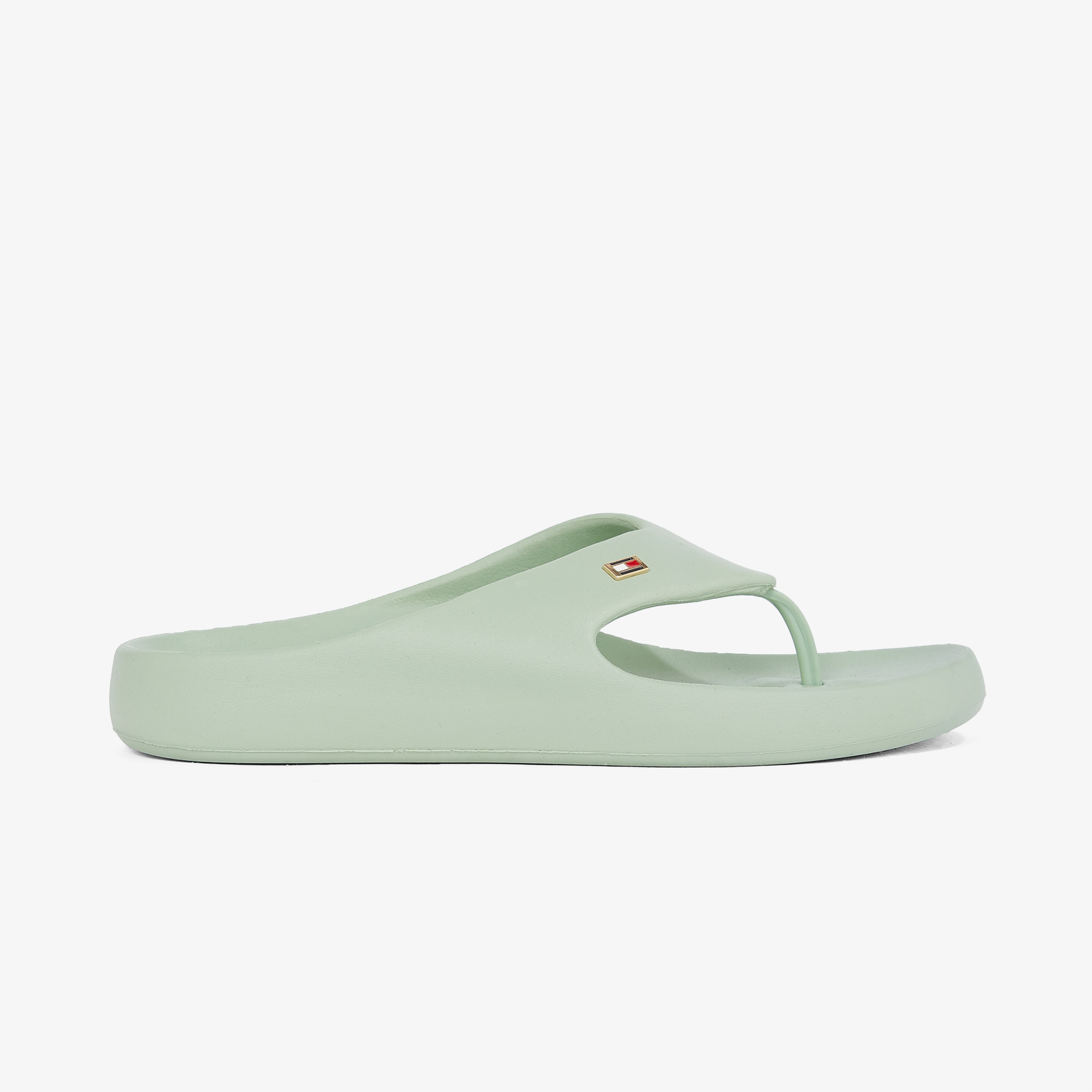 Tommy Hilfiger Comfort Beach Kadın Yeşil Terlik