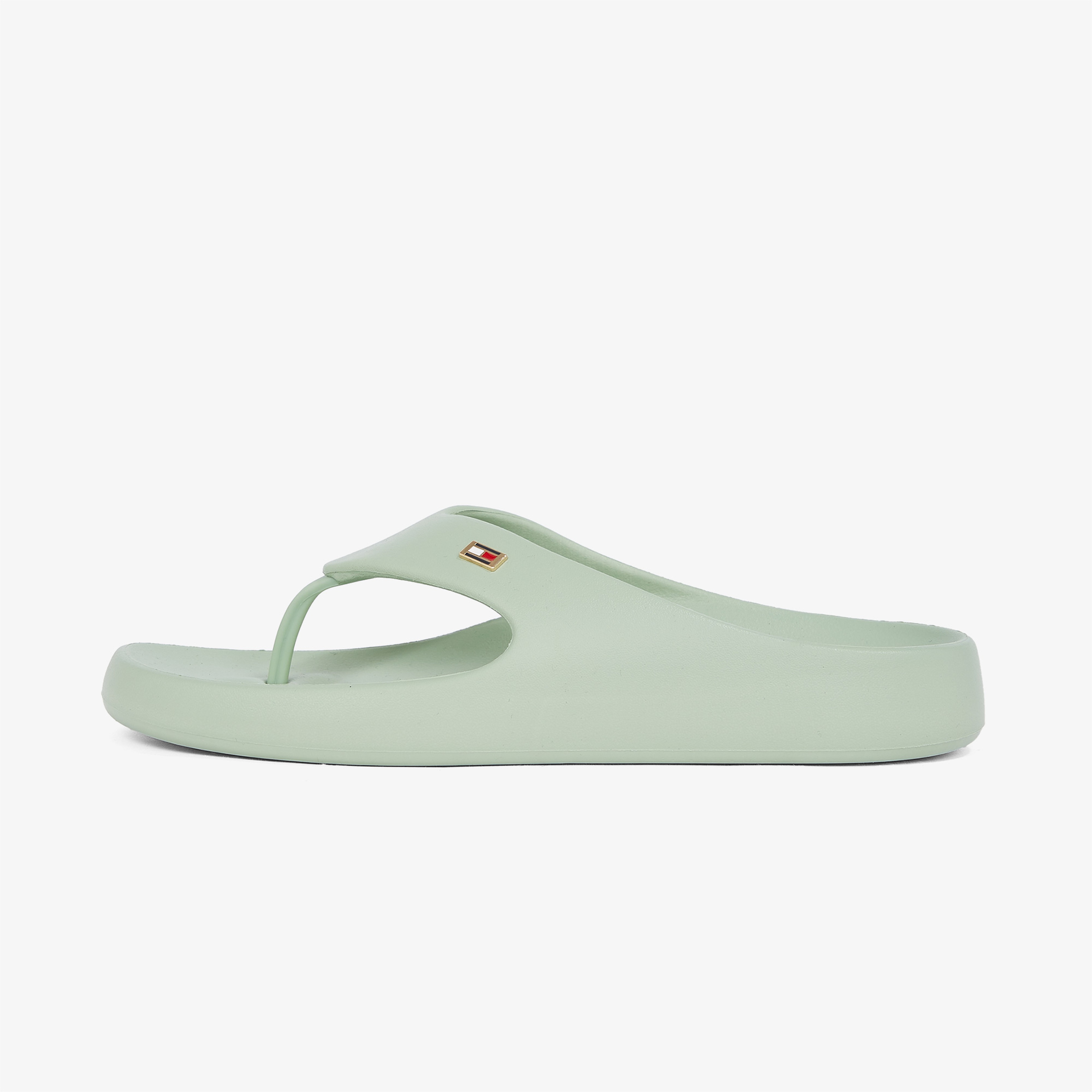 Tommy Hilfiger Comfort Beach Kadın Yeşil Terlik