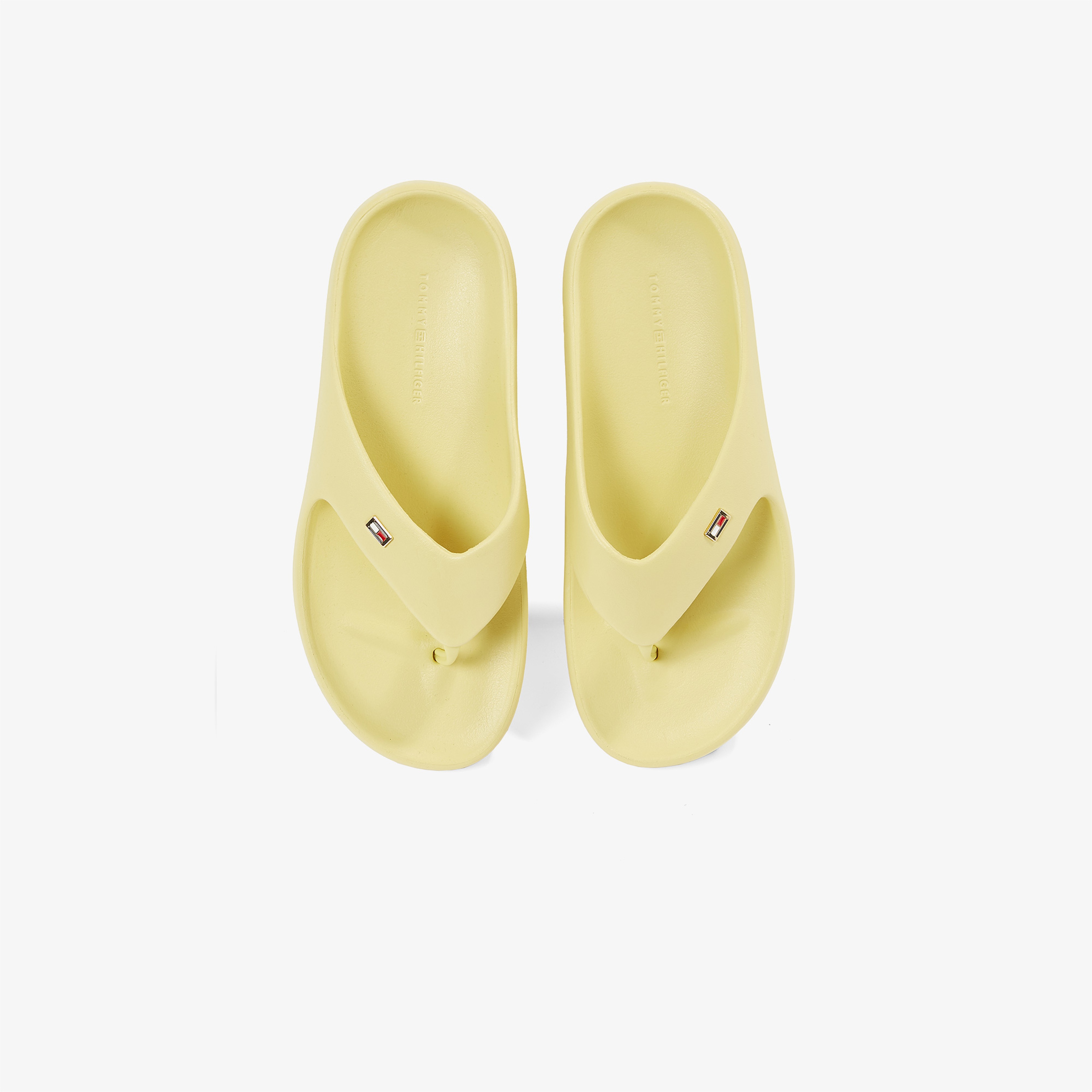 Tommy Hilfiger Comfort Beach Kadın Sarı Terlik