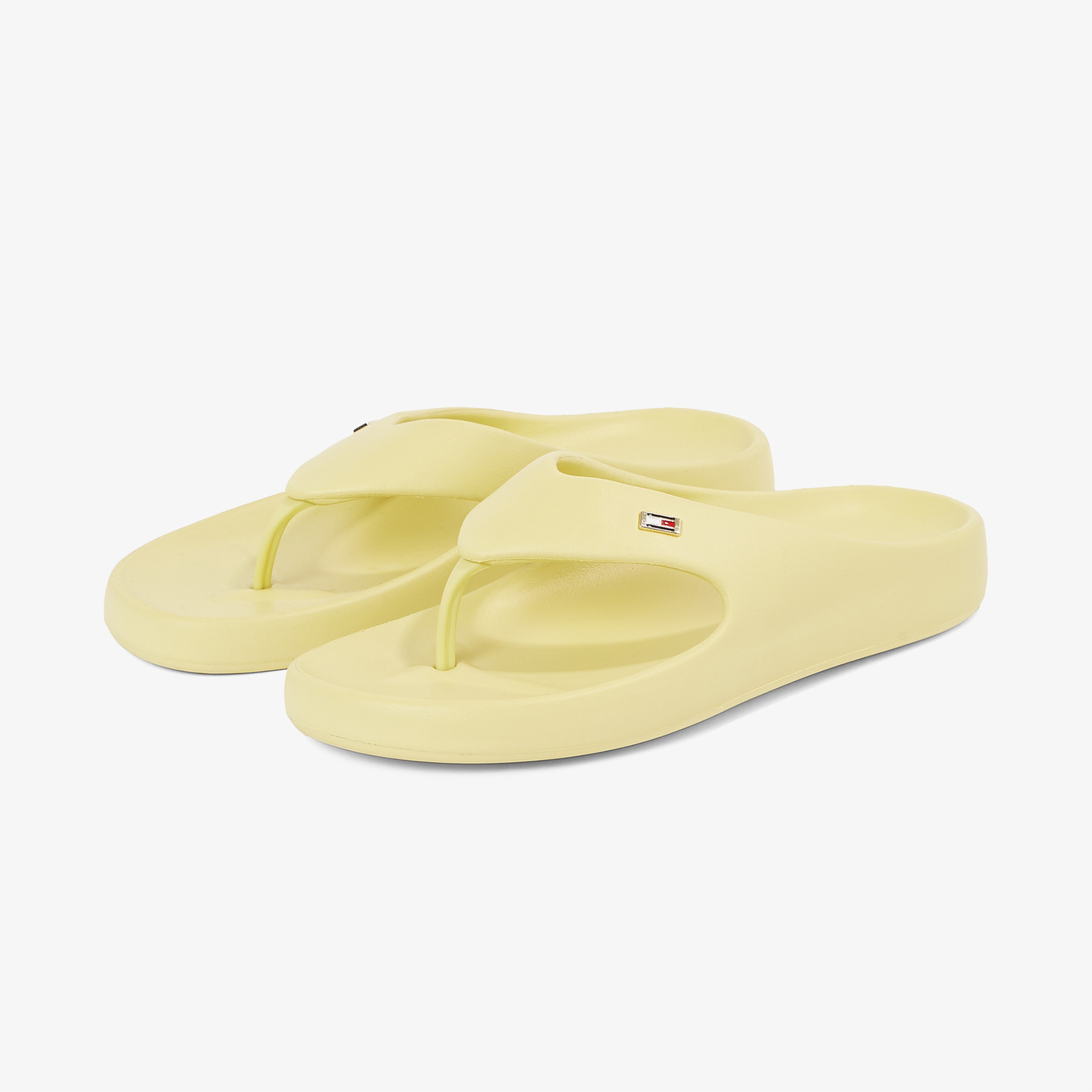 Tommy Hilfiger Comfort Beach Kadın Sarı Terlik