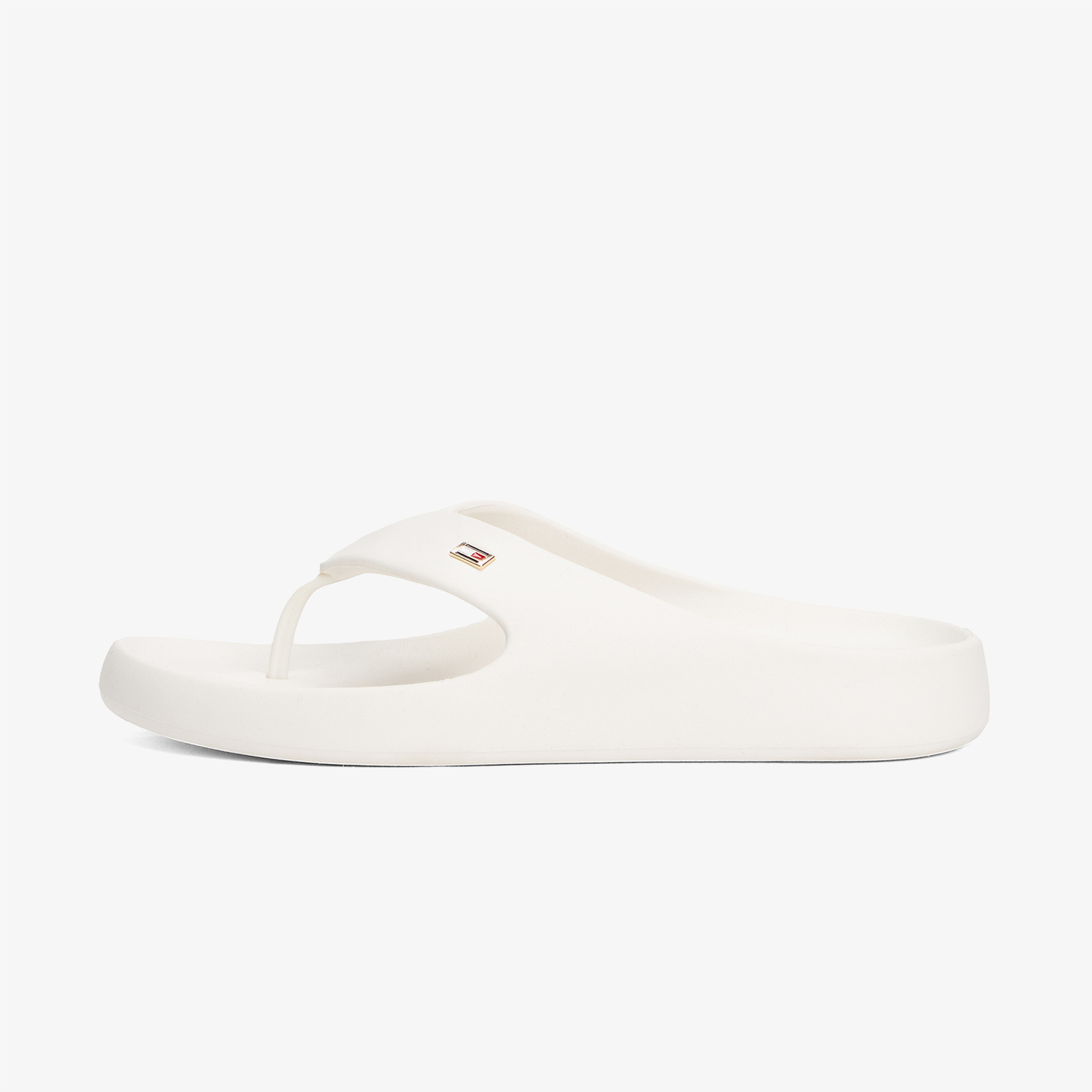 Tommy Hilfiger Comfort Beach Kadın Beyaz Terlik